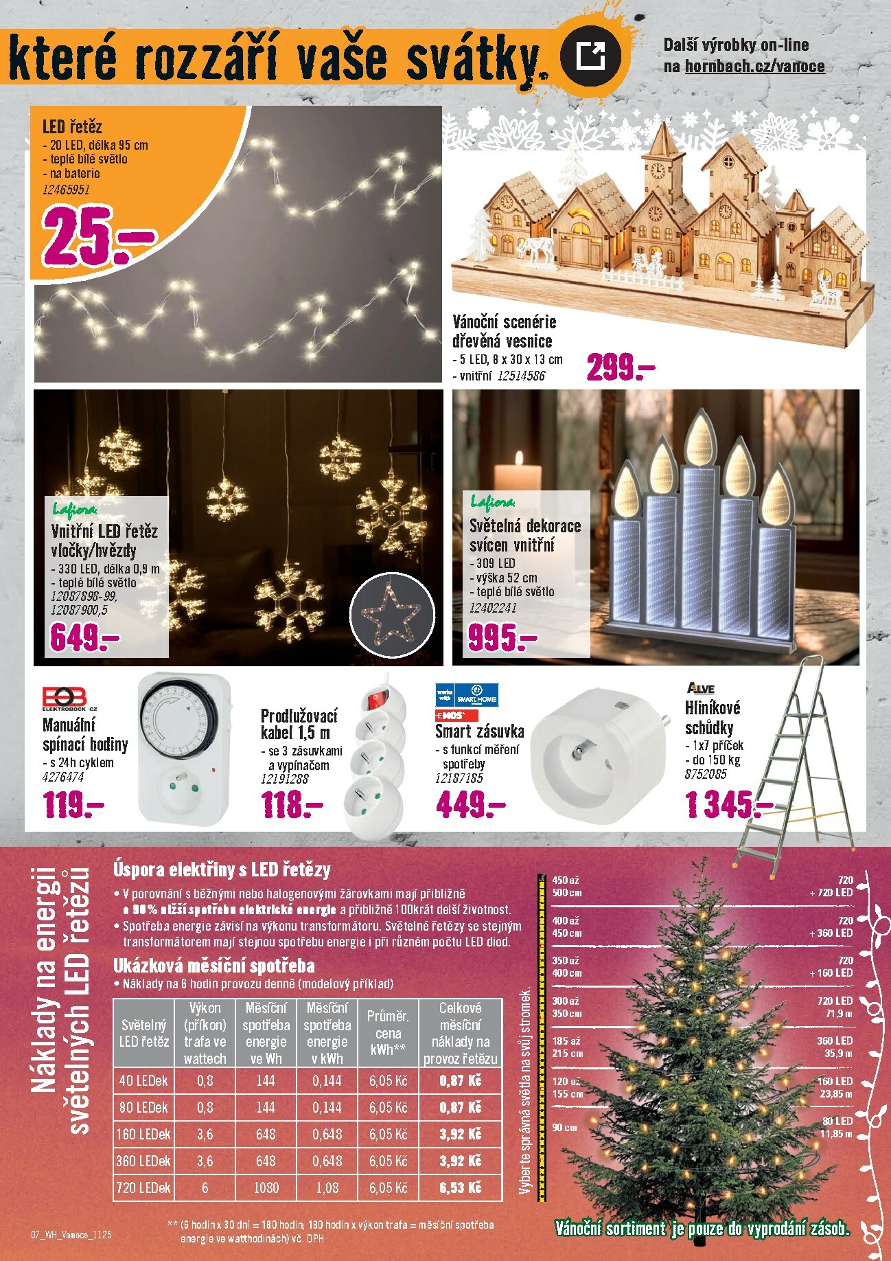 hornbach - Aktuální leták Hornbach - Vánoční dekorace od 29.10. do 12.11. - page: 7