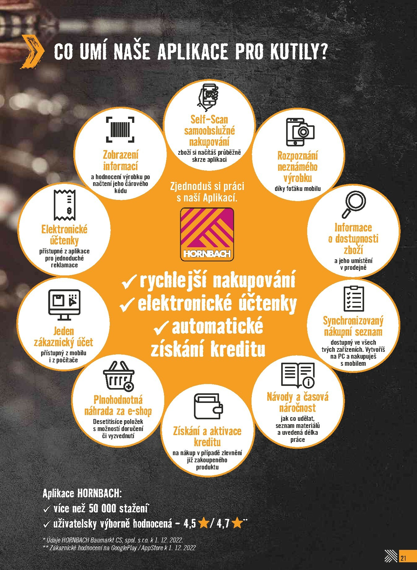 hornbach - Aktuální leták Hornbach - Prozkoumej přednosti od 01.11. do 31.12. - page: 21