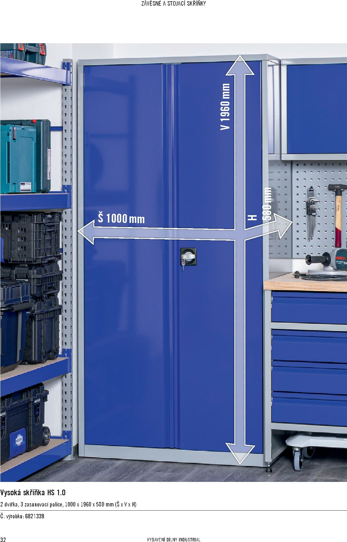 hornbach - Aktuální leták Hornbach - INDUSTRIAL - Systém vybavení dílny od 01.11. do 30.09. - page: 32