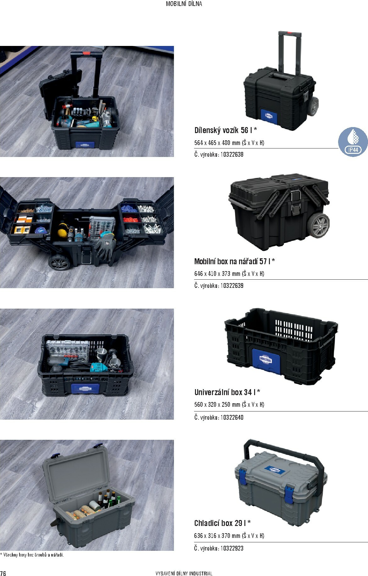 hornbach - Aktuální leták Hornbach - INDUSTRIAL - Systém vybavení dílny od 01.11. do 30.09. - page: 76