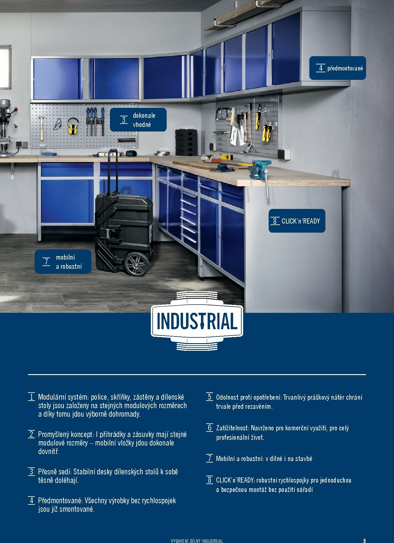 hornbach - Aktuální leták Hornbach - INDUSTRIAL - Systém vybavení dílny od 01.11. do 30.09. - page: 9