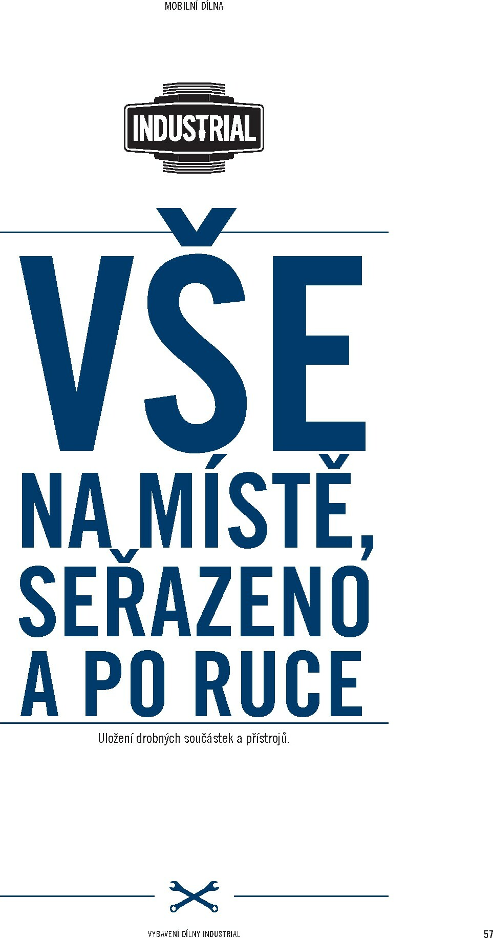 hornbach - Aktuální leták Hornbach - INDUSTRIAL - Systém vybavení dílny od 01.11. do 30.09. - page: 57
