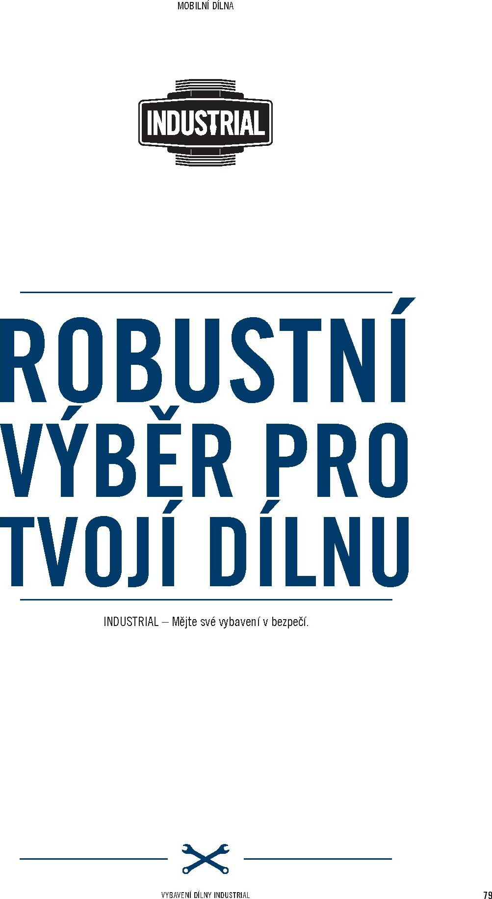 hornbach - Aktuální leták Hornbach - INDUSTRIAL - Systém vybavení dílny od 01.11. do 30.09. - page: 79