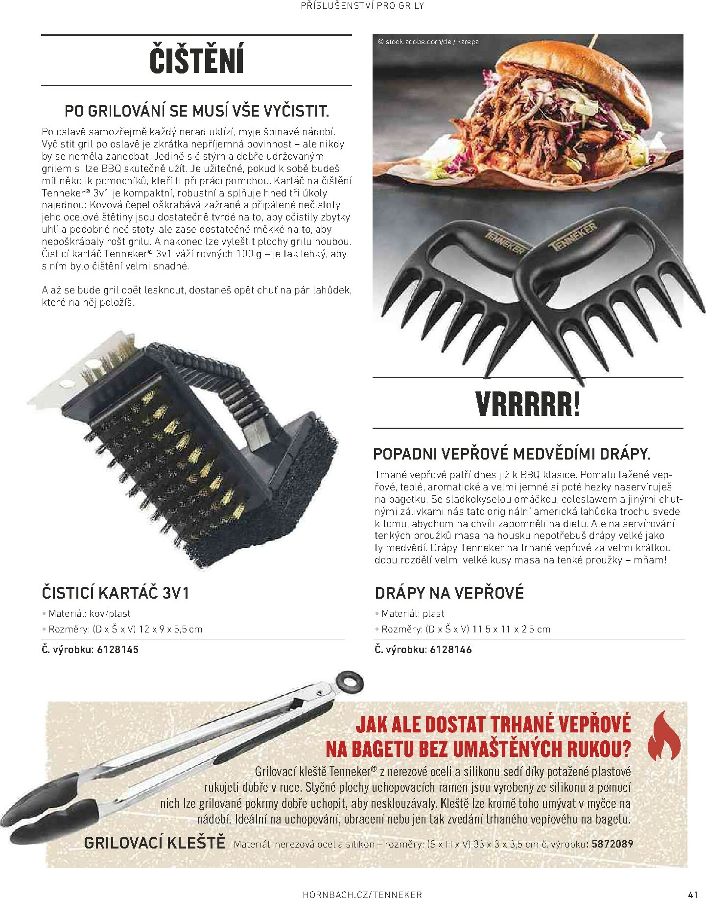hornbach - Aktuální leták Hornbach - Tenneker - magazín o grilování od 01.01. do 31.12. - page: 41