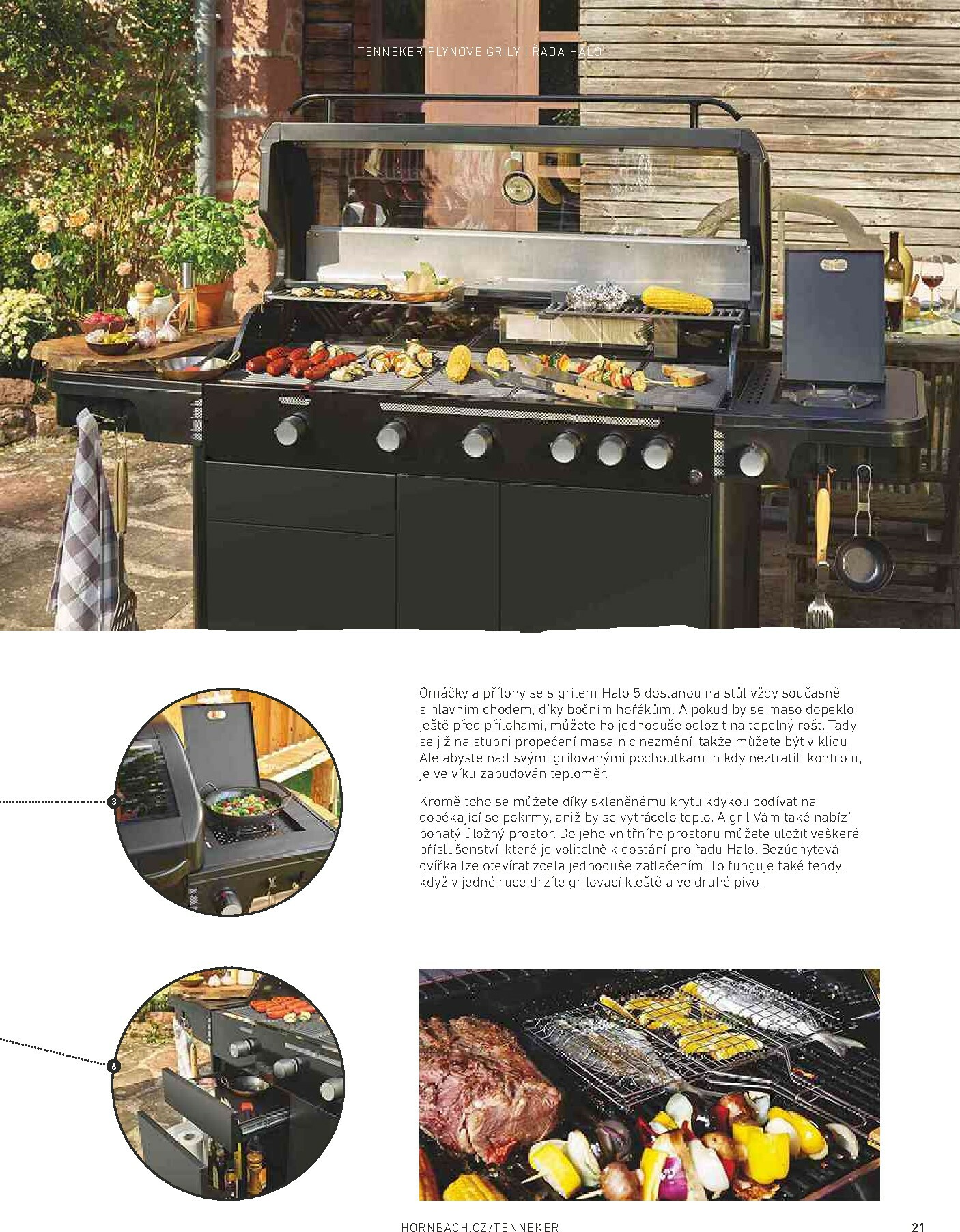 hornbach - Aktuální leták Hornbach - Tenneker - magazín o grilování od 01.01. do 31.12. - page: 21