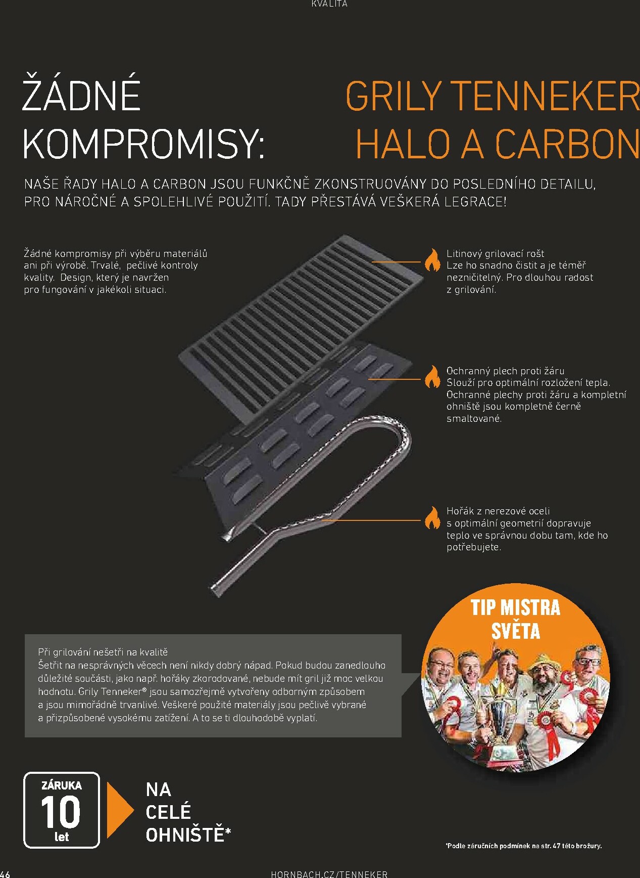 hornbach - Aktuální leták Hornbach - Tenneker - magazín o grilování od 01.01. do 31.12. - page: 46