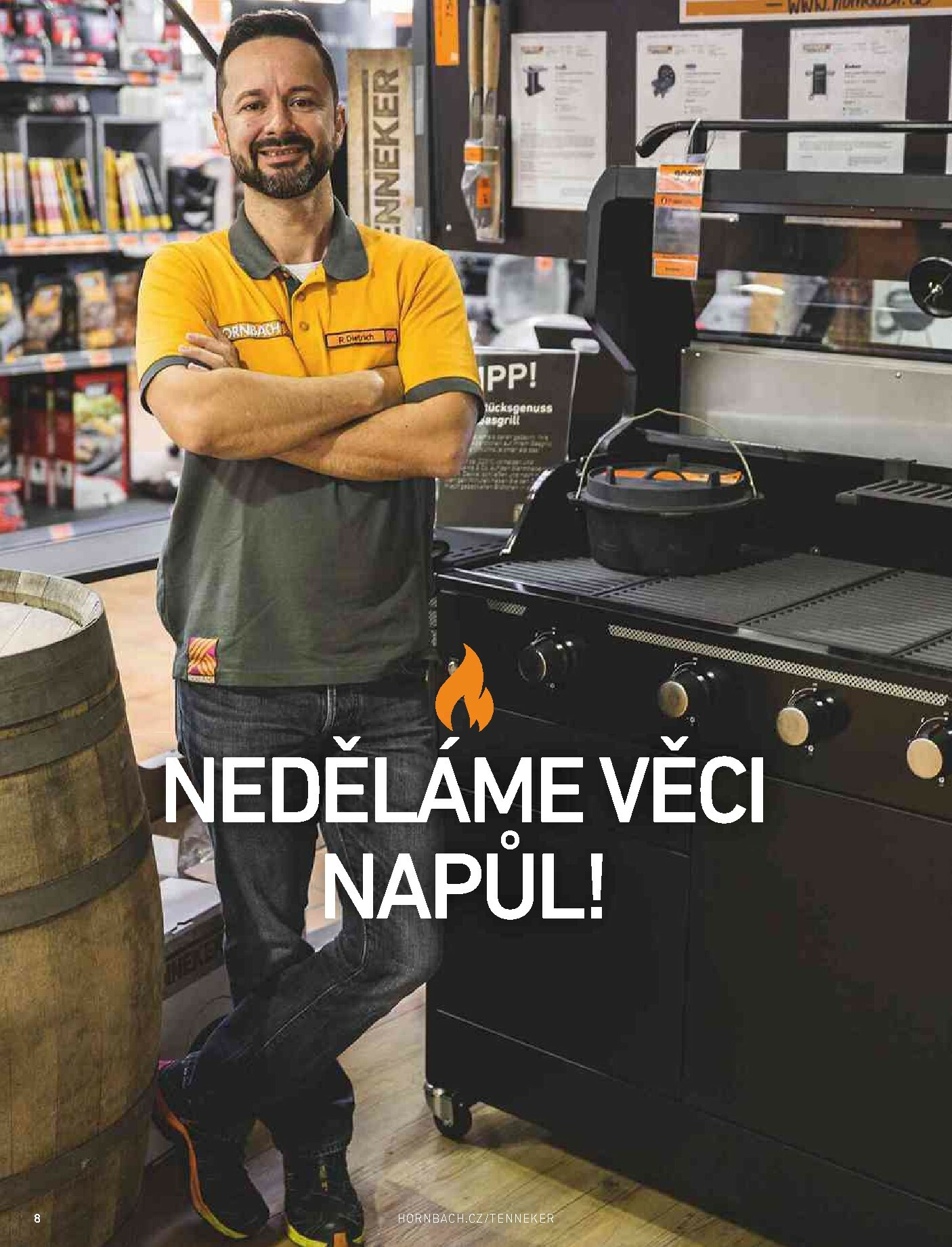 hornbach - Aktuální leták Hornbach - Tenneker - magazín o grilování od 01.01. do 31.12. - page: 8
