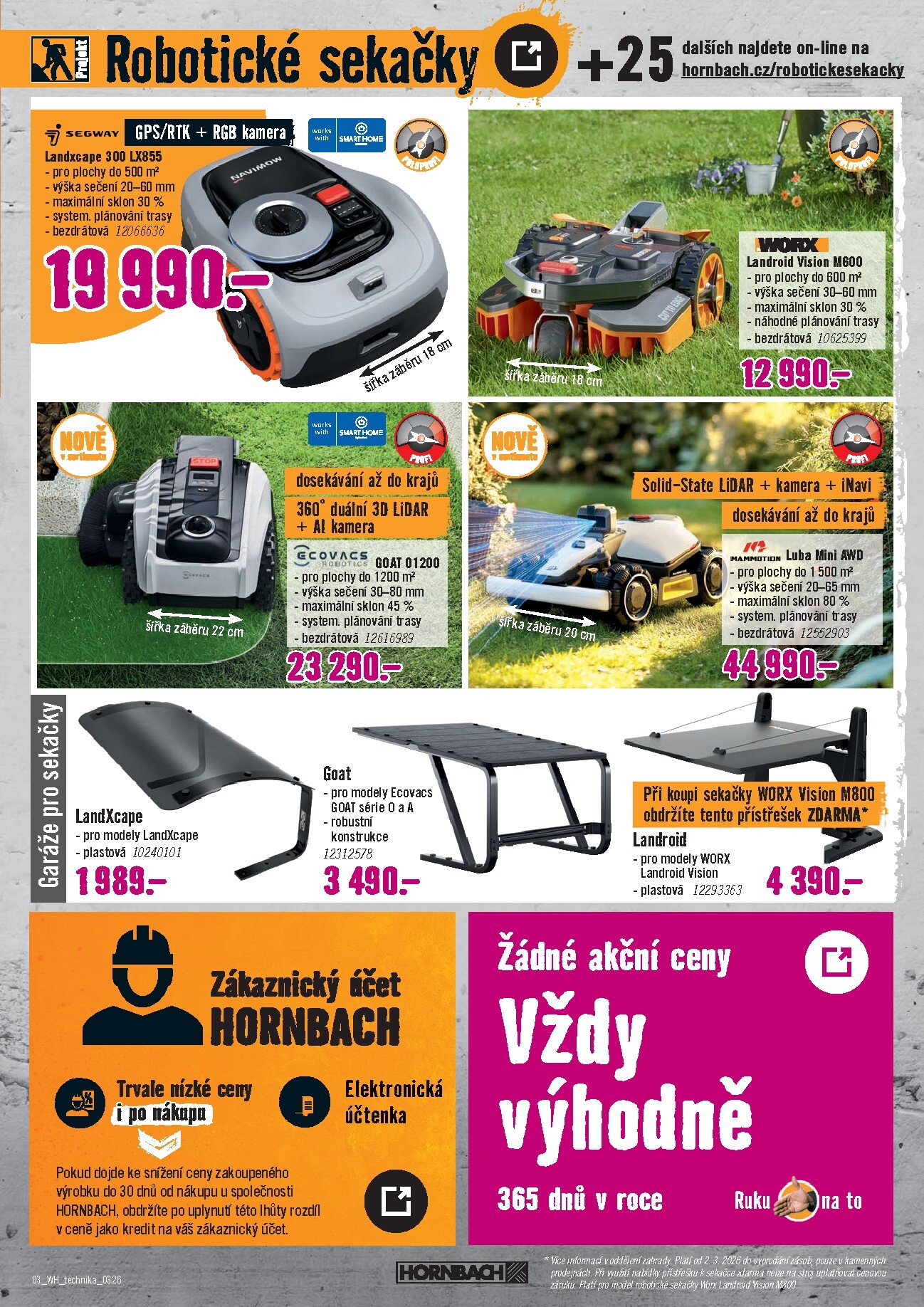 hornbach - Hornbach - Technická zahrada leták platný od středy 18.03.2026 do středy 01.04.2026 - page: 3