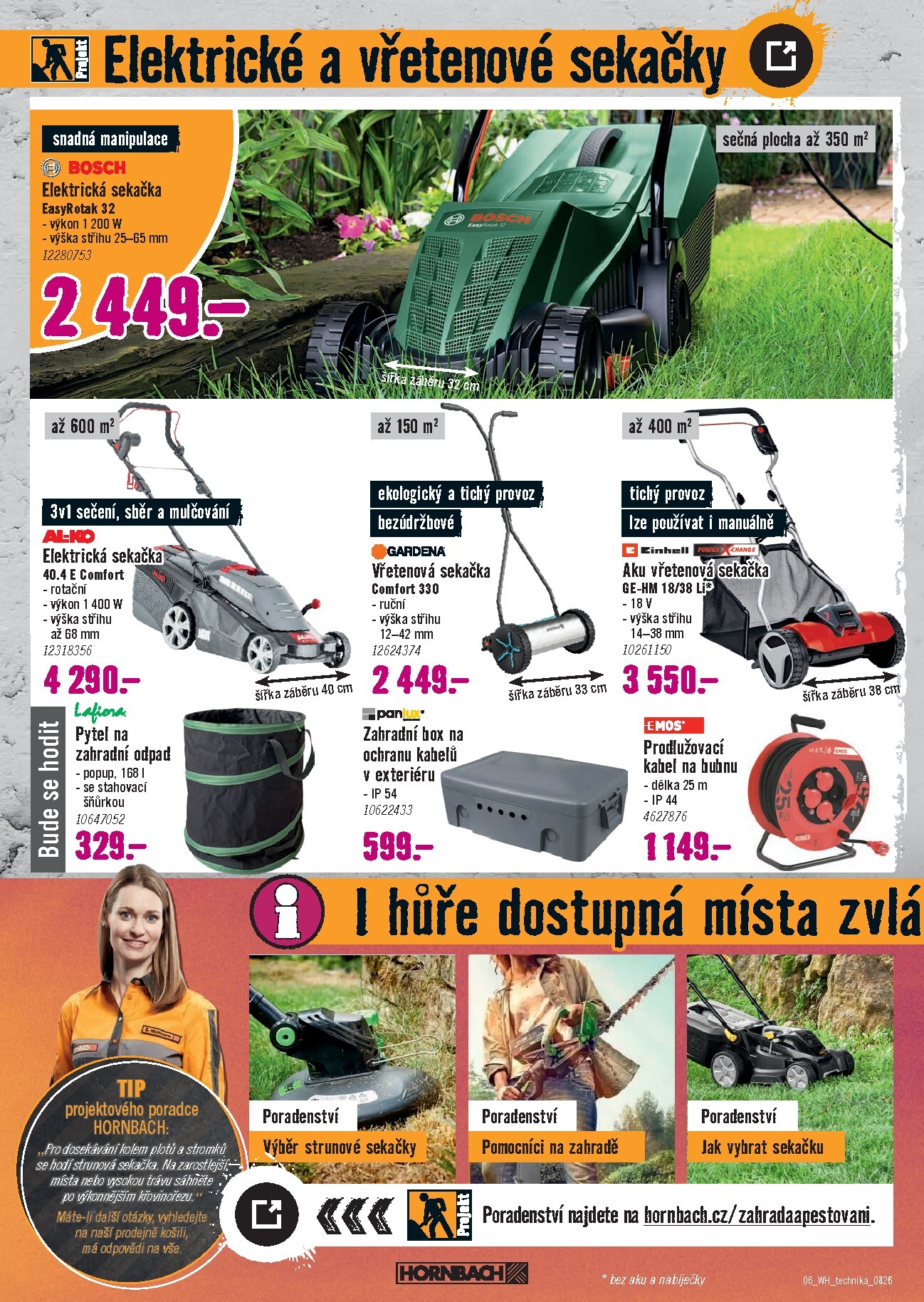hornbach - Hornbach - Technická zahrada leták platný od středy 18.03.2026 do středy 01.04.2026 - page: 6