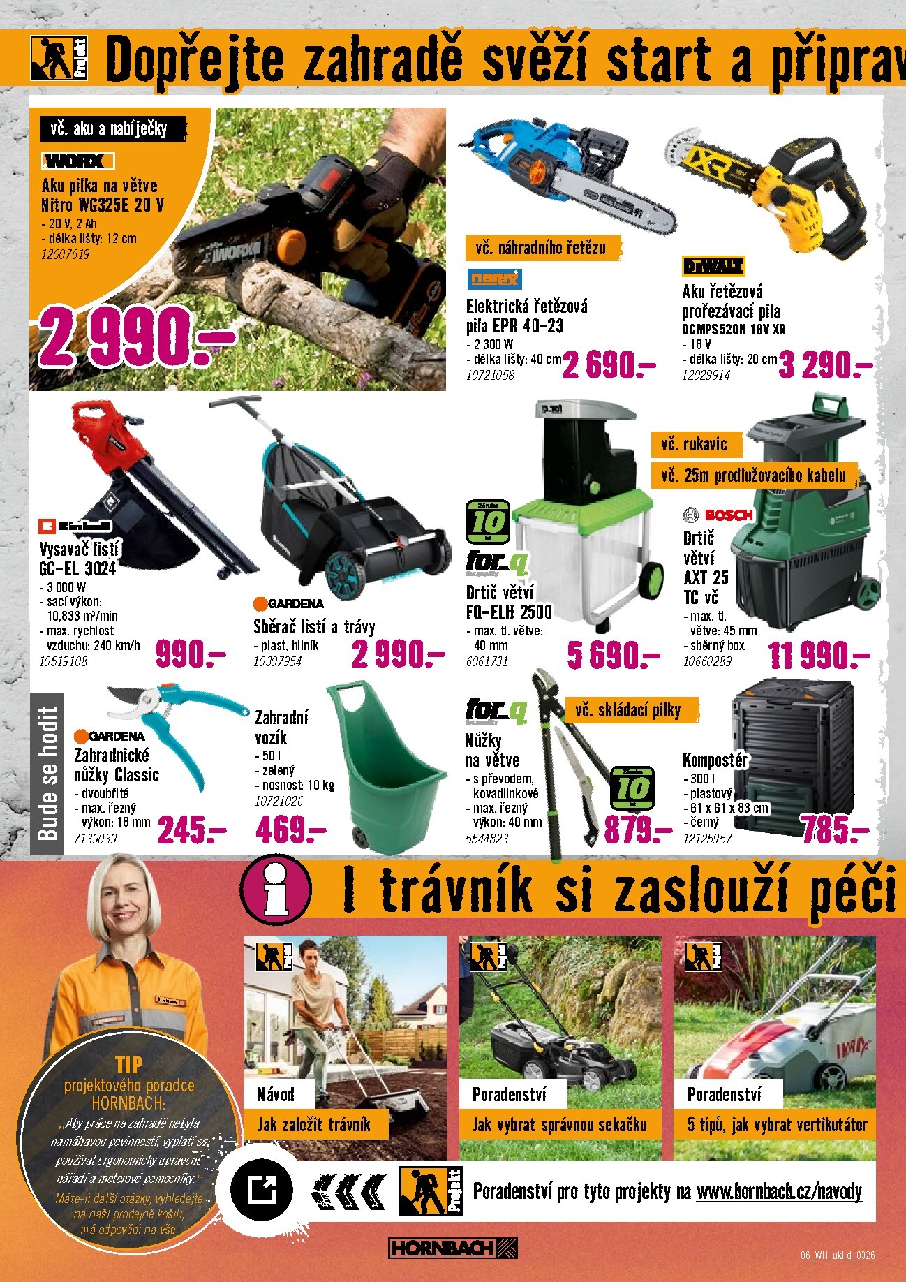hornbach - Hornbach - Jarní úklid leták platný od středy 25.03.2026 do středy 08.04.2026 - page: 6