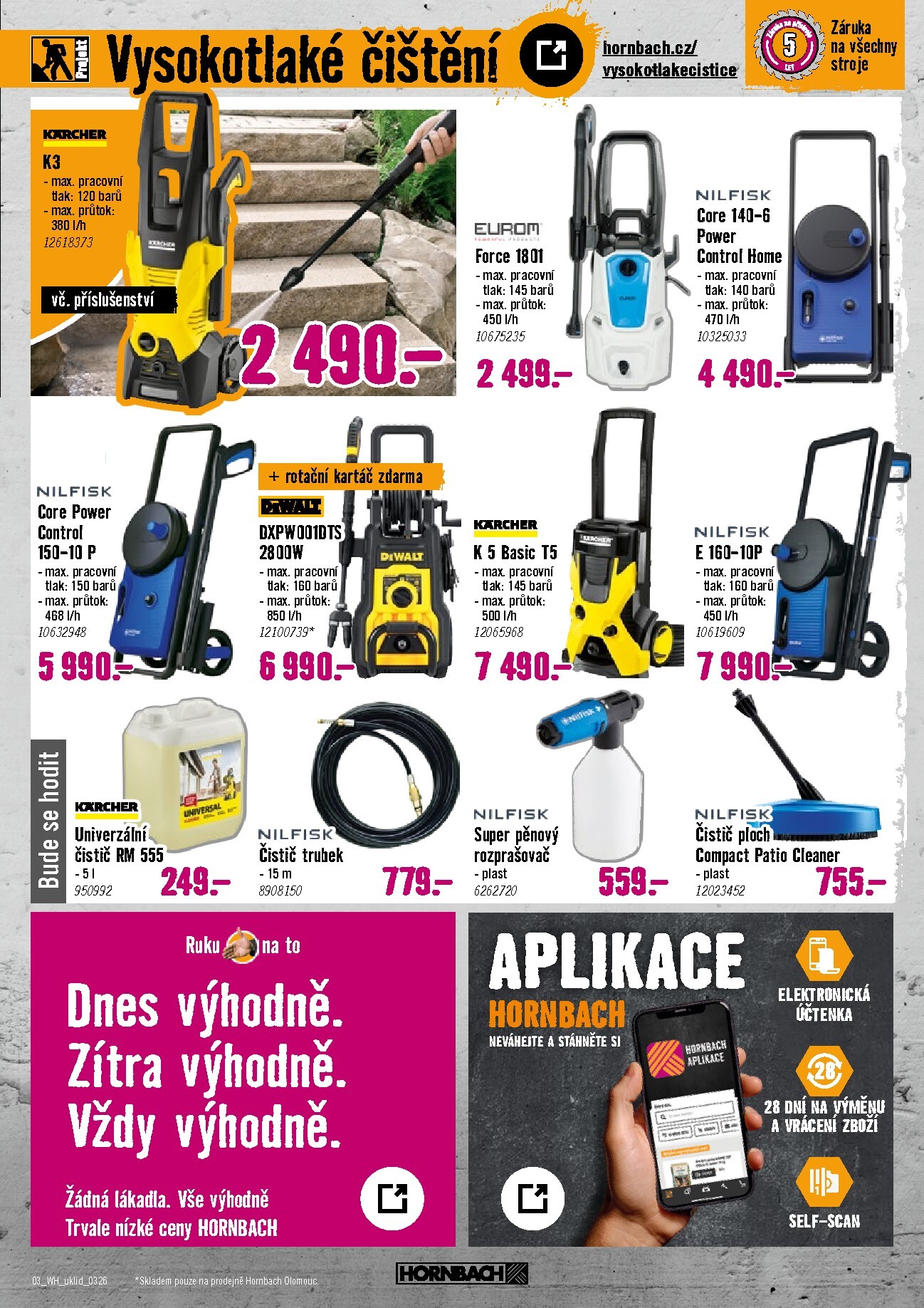 hornbach - Hornbach - Jarní úklid leták platný od středy 25.03.2026 do středy 08.04.2026 - page: 3