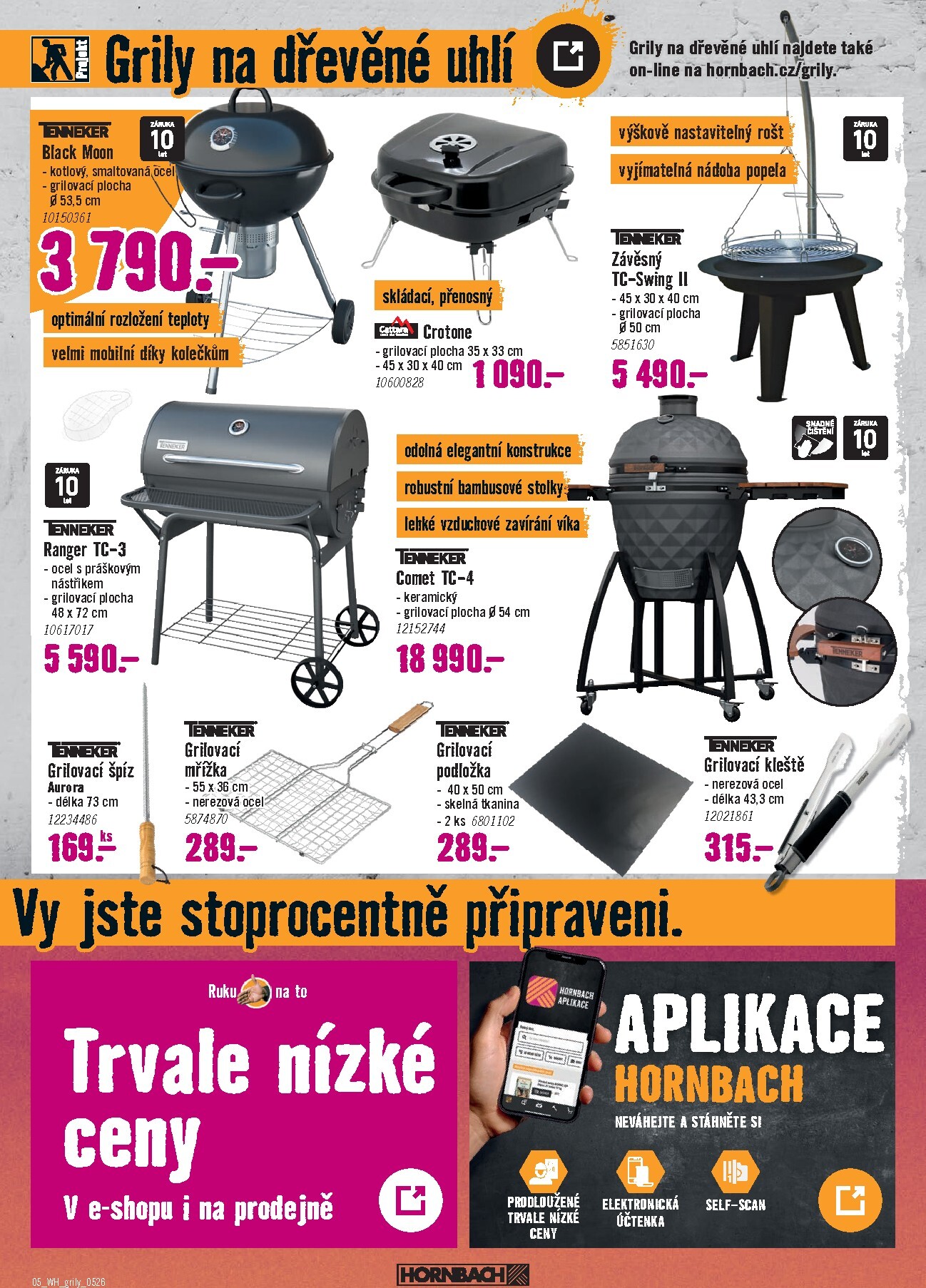 hornbach - Aktuální Hornbach - Grily a příslušenství leták platný od středy 29.04.2026 do středy 13.05.2026 - page: 5