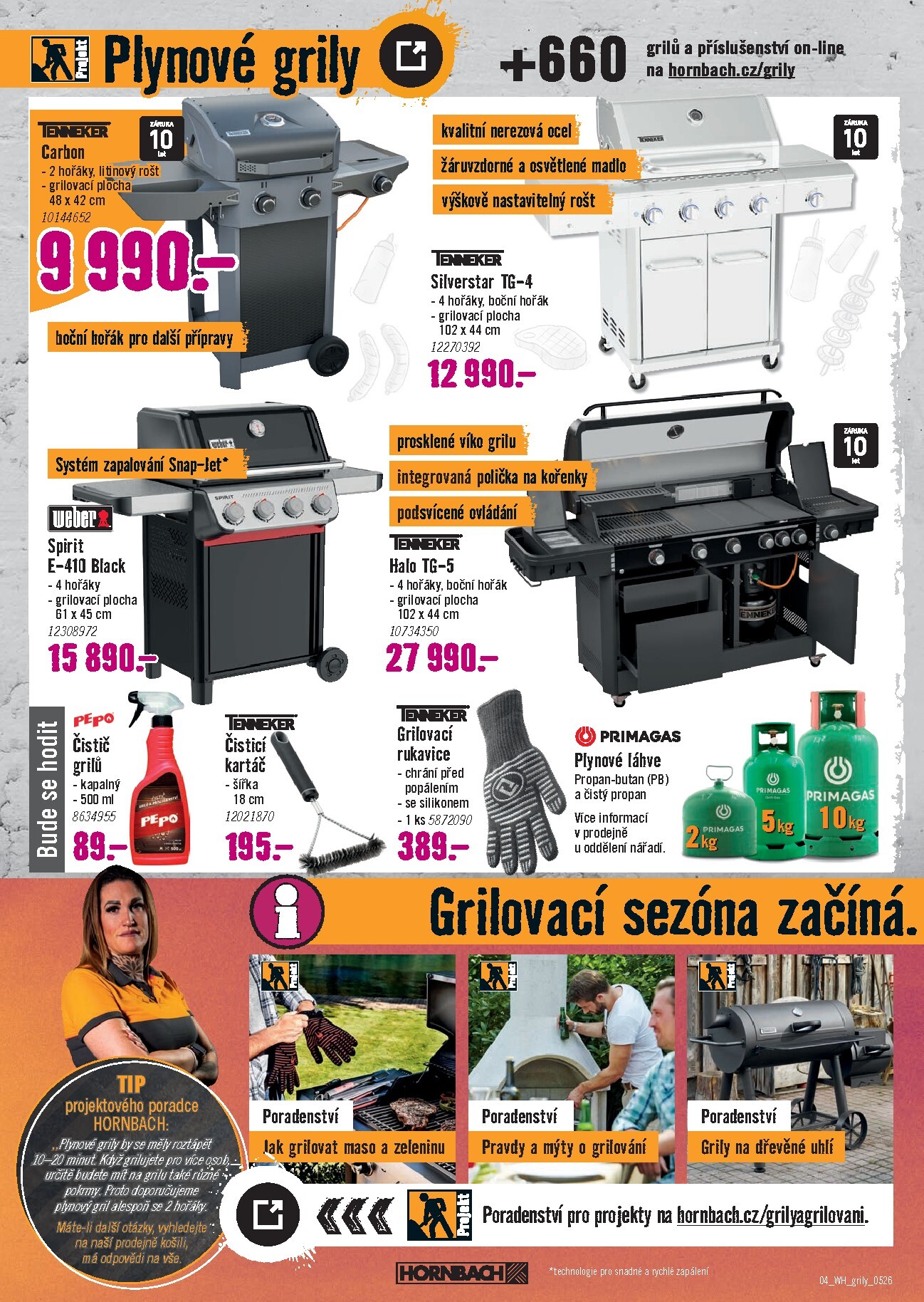 hornbach - Aktuální Hornbach - Grily a příslušenství leták platný od středy 29.04.2026 do středy 13.05.2026 - page: 4