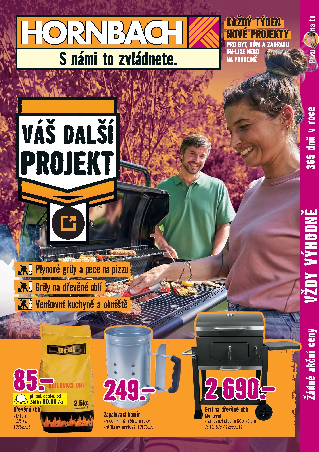 hornbach - Aktuální Hornbach - Grily a příslušenství leták platný od středy 29.04.2026 do středy 13.05.2026
