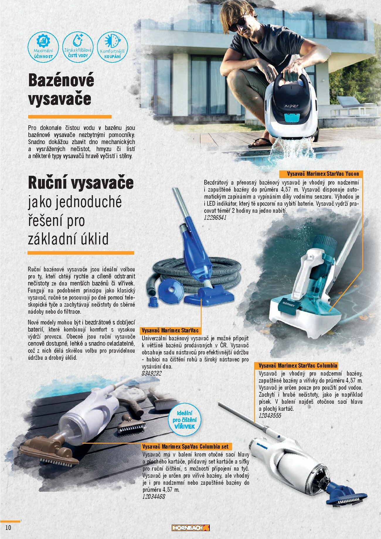 hornbach - Aktuální HORNBACH - Bazény leták platný od středy 06.05.2026 do středy 30.09.2026 - page: 10