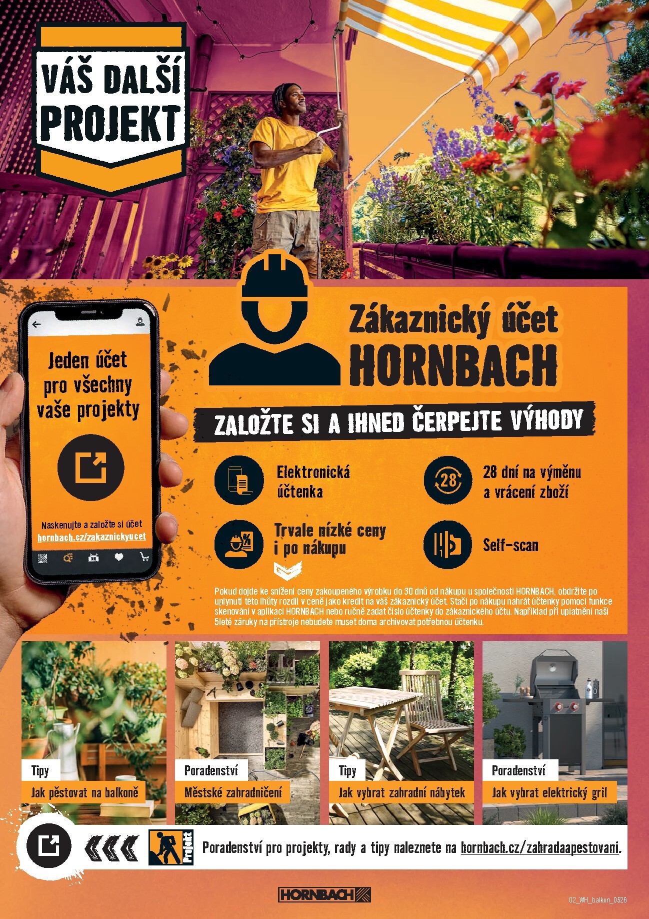 hornbach - Aktuální Hornbach - Balkon leták platný od středy 13.05.2026 do středy 27.05.2026 - page: 2