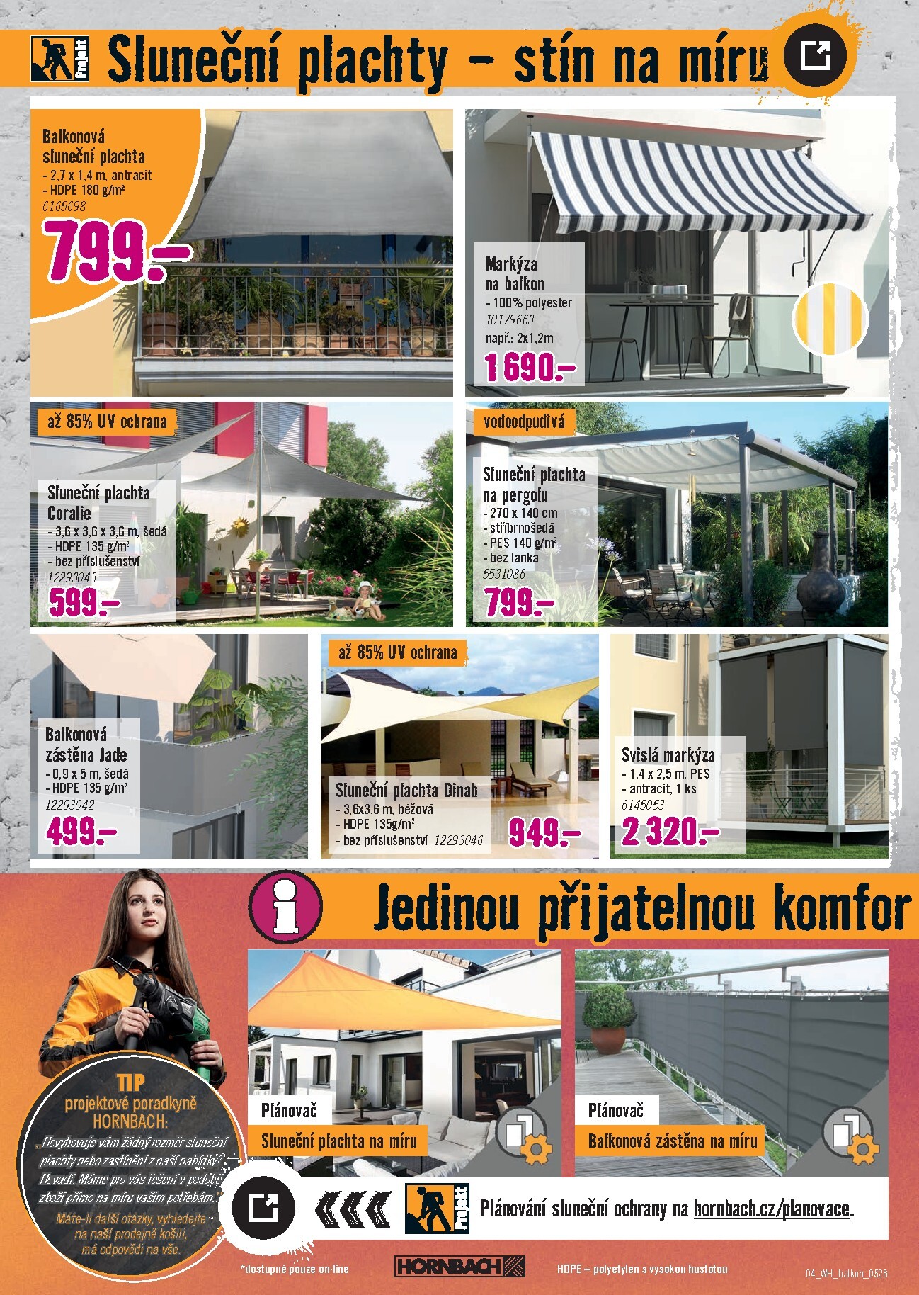 hornbach - Aktuální Hornbach - Balkon leták platný od středy 13.05.2026 do středy 27.05.2026 - page: 4