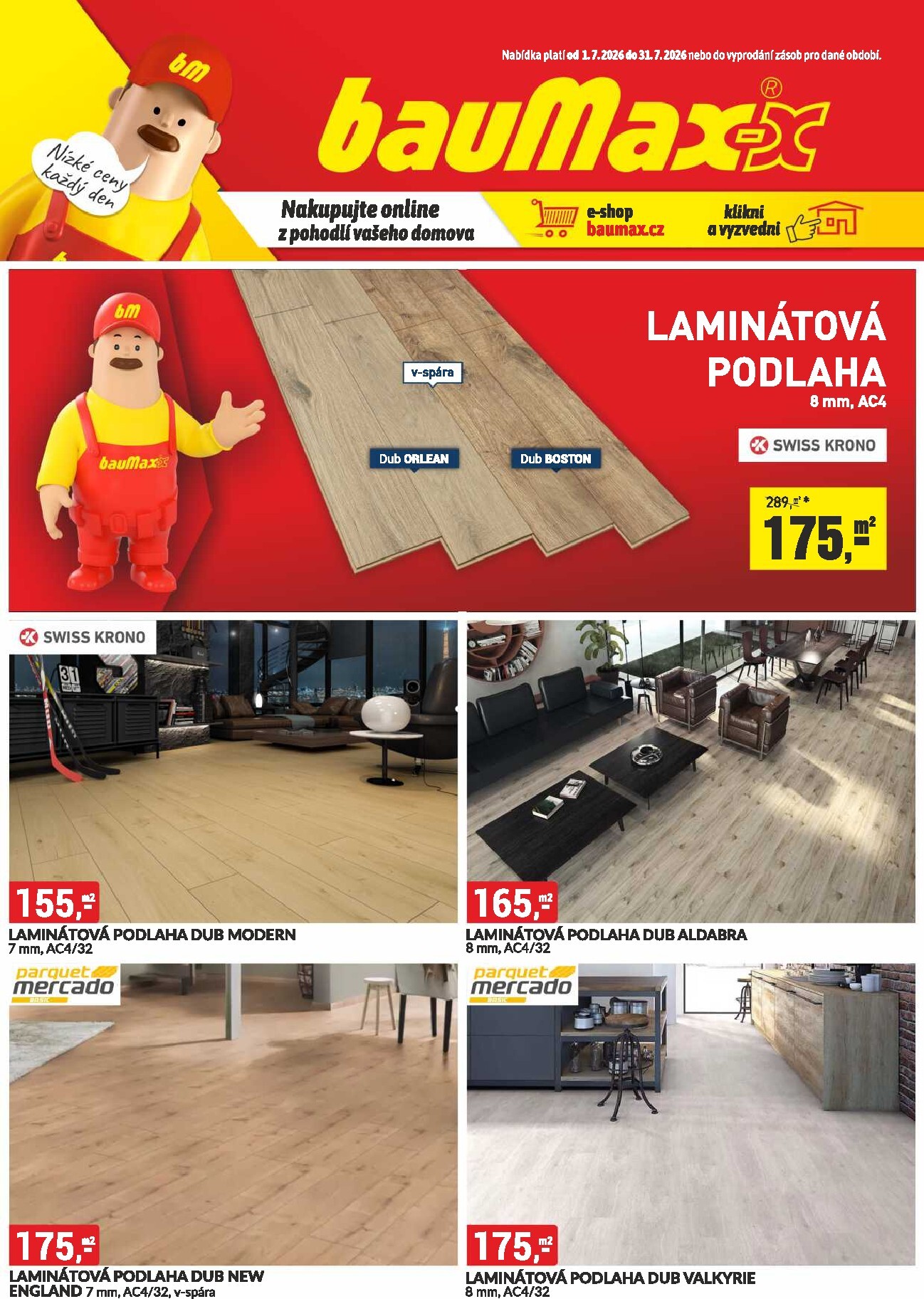 baumax - Aktuální Baumax leták platný od středy 01.07.2026 do pátku 31.07.2026