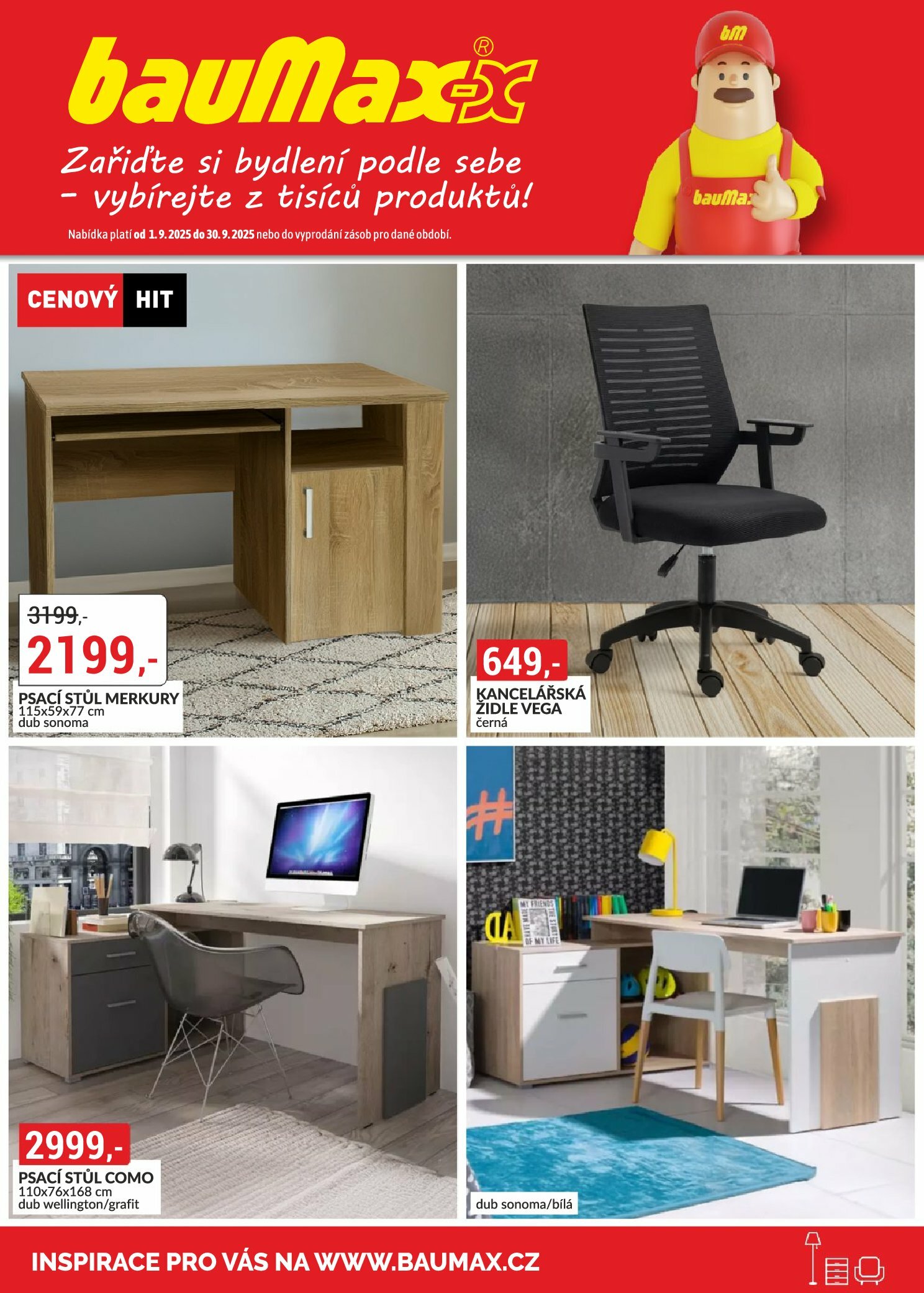 baumax - Leták Baumax - Moderní bydlení od 01.09. do 30.09.