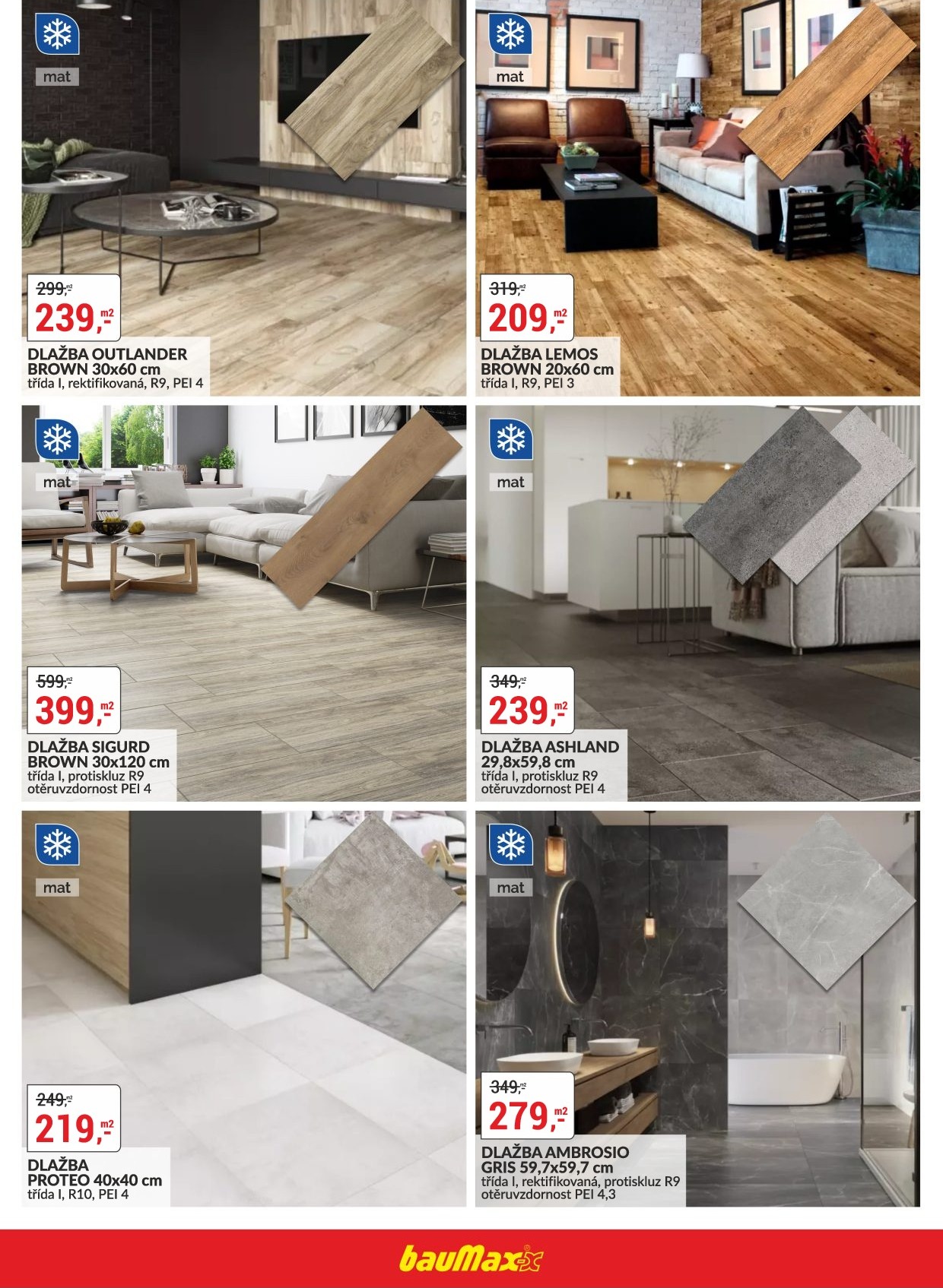 baumax - Leták Baumax - Dveře a podlahy od 17.09. do 30.09. - page: 6
