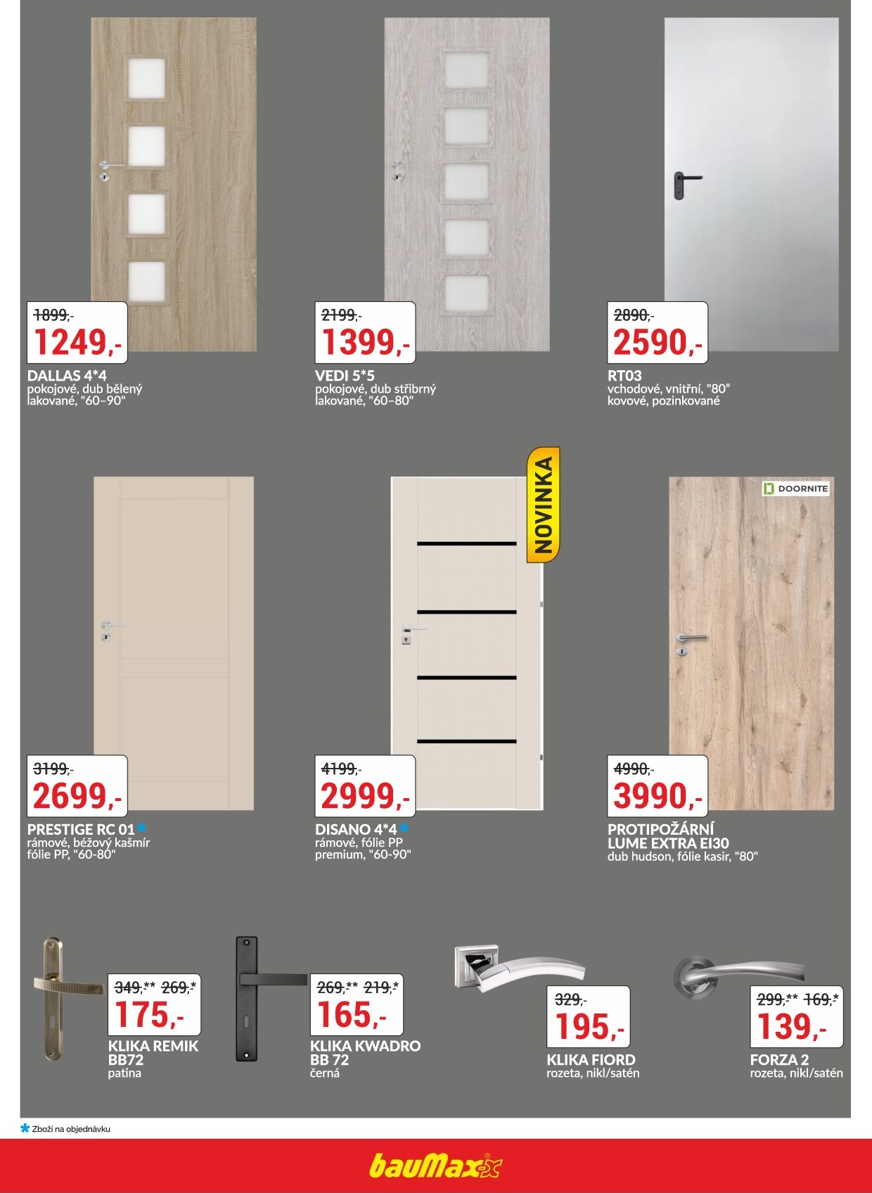 baumax - Leták Baumax - Dveře a podlahy od 17.09. do 30.09. - page: 8