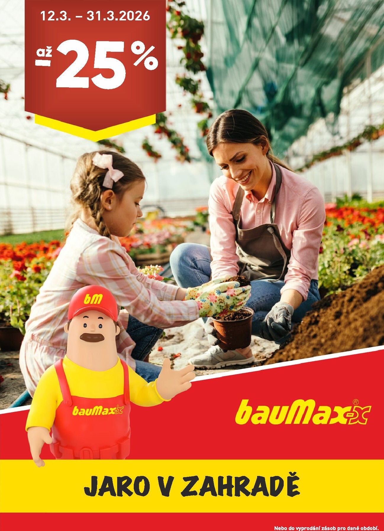 baumax - Baumax - Jaro v zahradě leták platný od čtvrtka 12.03.2026 do úterý 31.03.2026