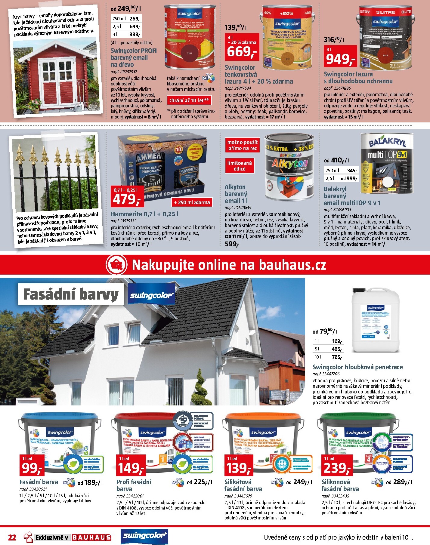 bauhaus - Aktuální Bauhaus leták platný od pátku 29.05.2026 do čtvrtka 25.06.2026 - page: 22