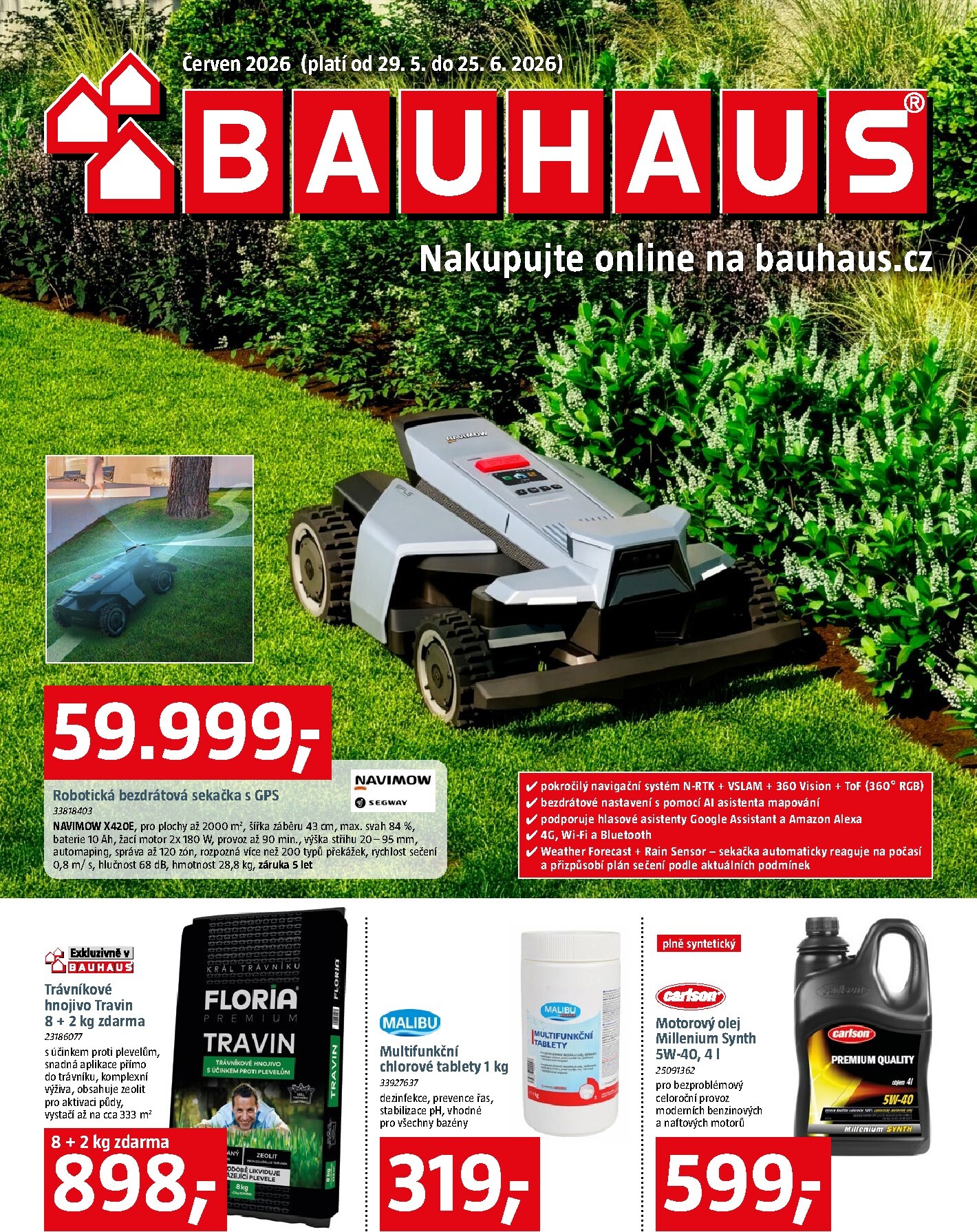 bauhaus - Aktuální Bauhaus leták platný od pátku 29.05.2026 do čtvrtka 25.06.2026