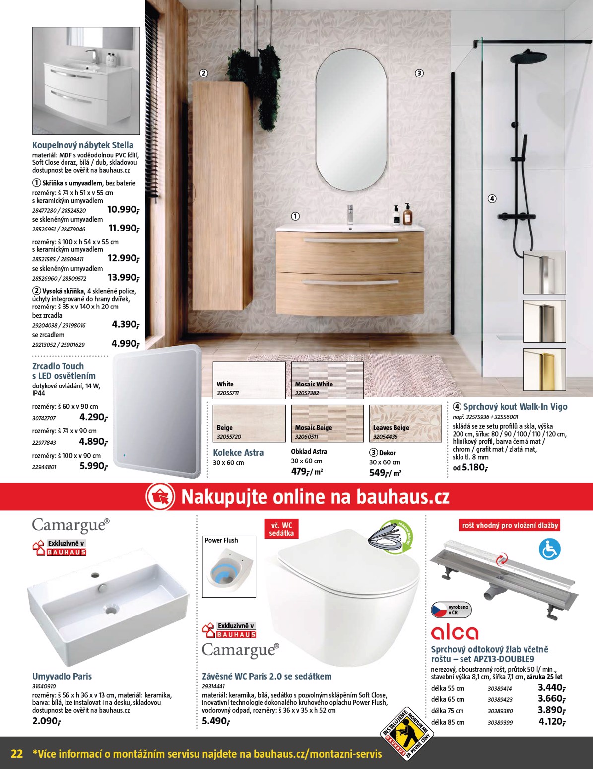 bauhaus - Aktuální Bauhaus leták platný od pátku 26.06.2026 do čtvrtka 30.07.2026 - page: 22