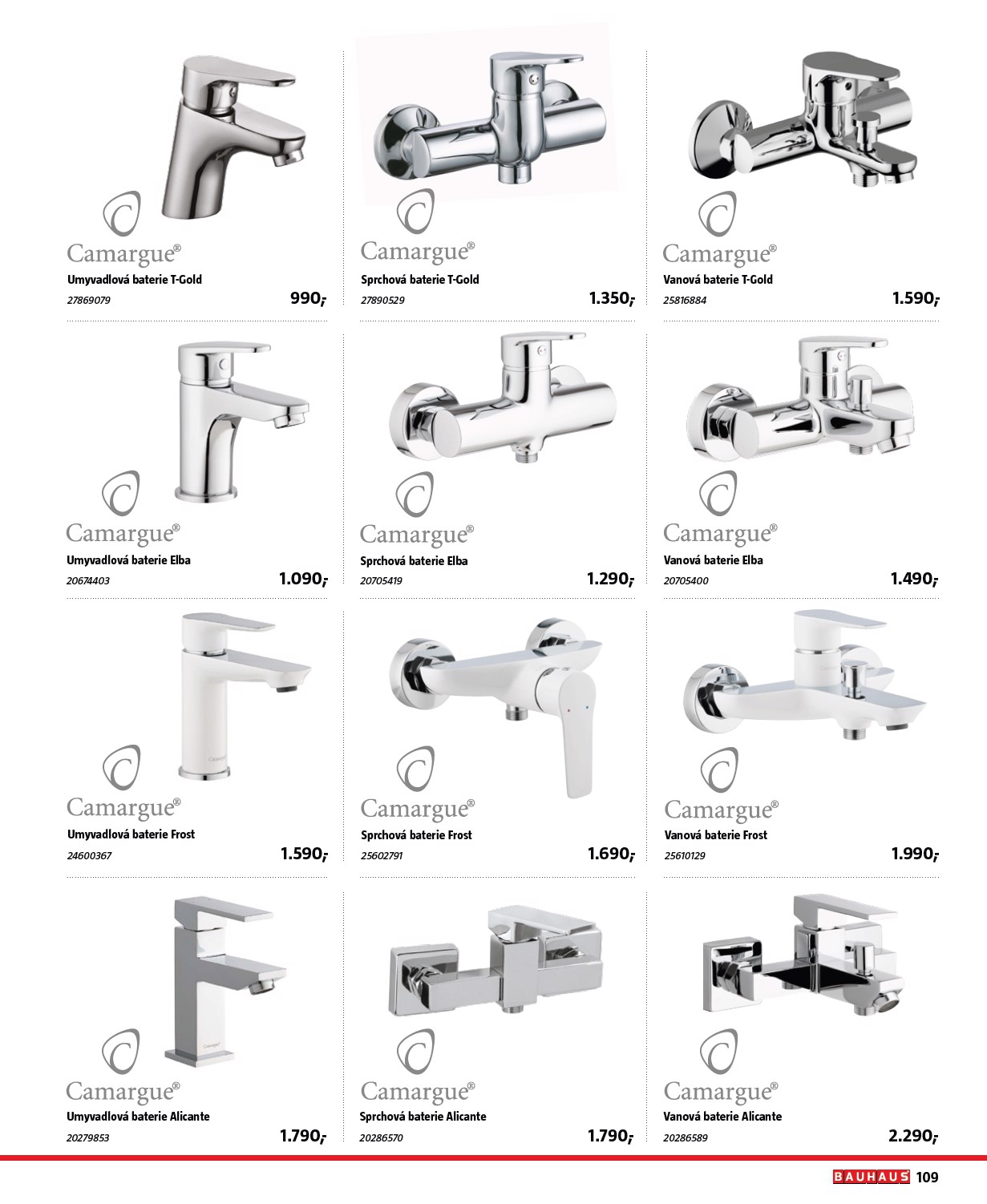 bauhaus - Aktuální Bauhaus - Katalog Sanita leták platný od středy 01.07.2026 do pátku 31.07.2026 - page: 109