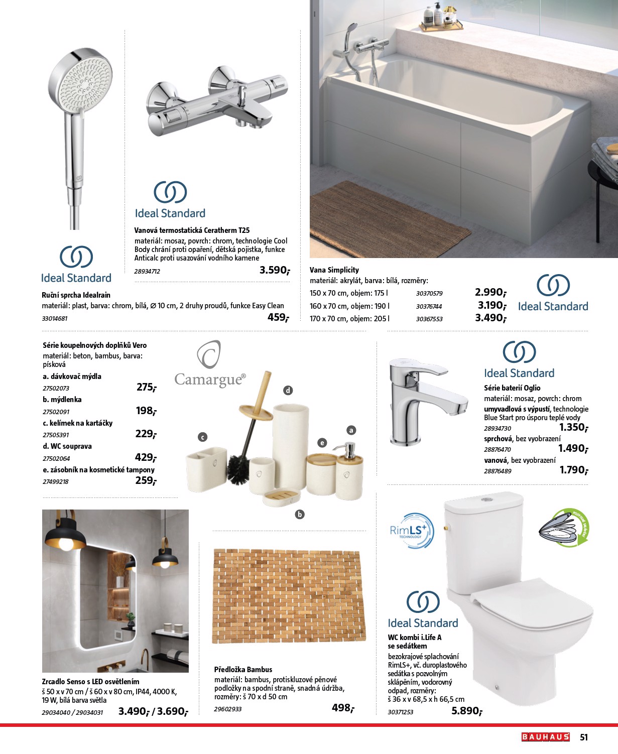 bauhaus - Aktuální Bauhaus - Katalog Sanita leták platný od středy 01.07.2026 do pátku 31.07.2026 - page: 51