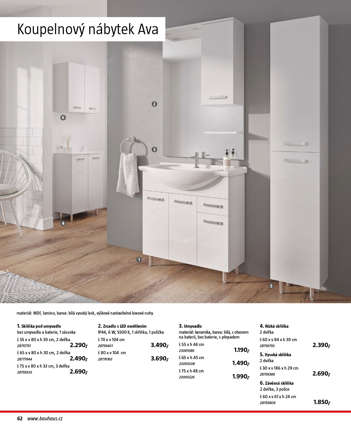 bauhaus - Aktuální Bauhaus - Katalog Sanita leták platný od středy 01.07.2026 do pátku 31.07.2026 - page: 62