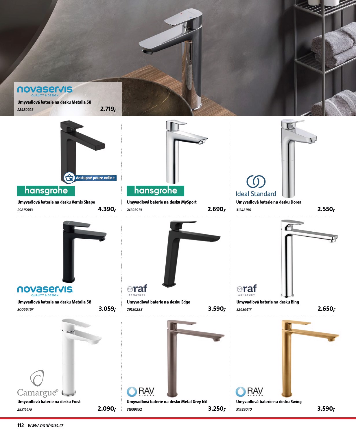 bauhaus - Aktuální Bauhaus - Katalog Sanita leták platný od středy 01.07.2026 do pátku 31.07.2026 - page: 112