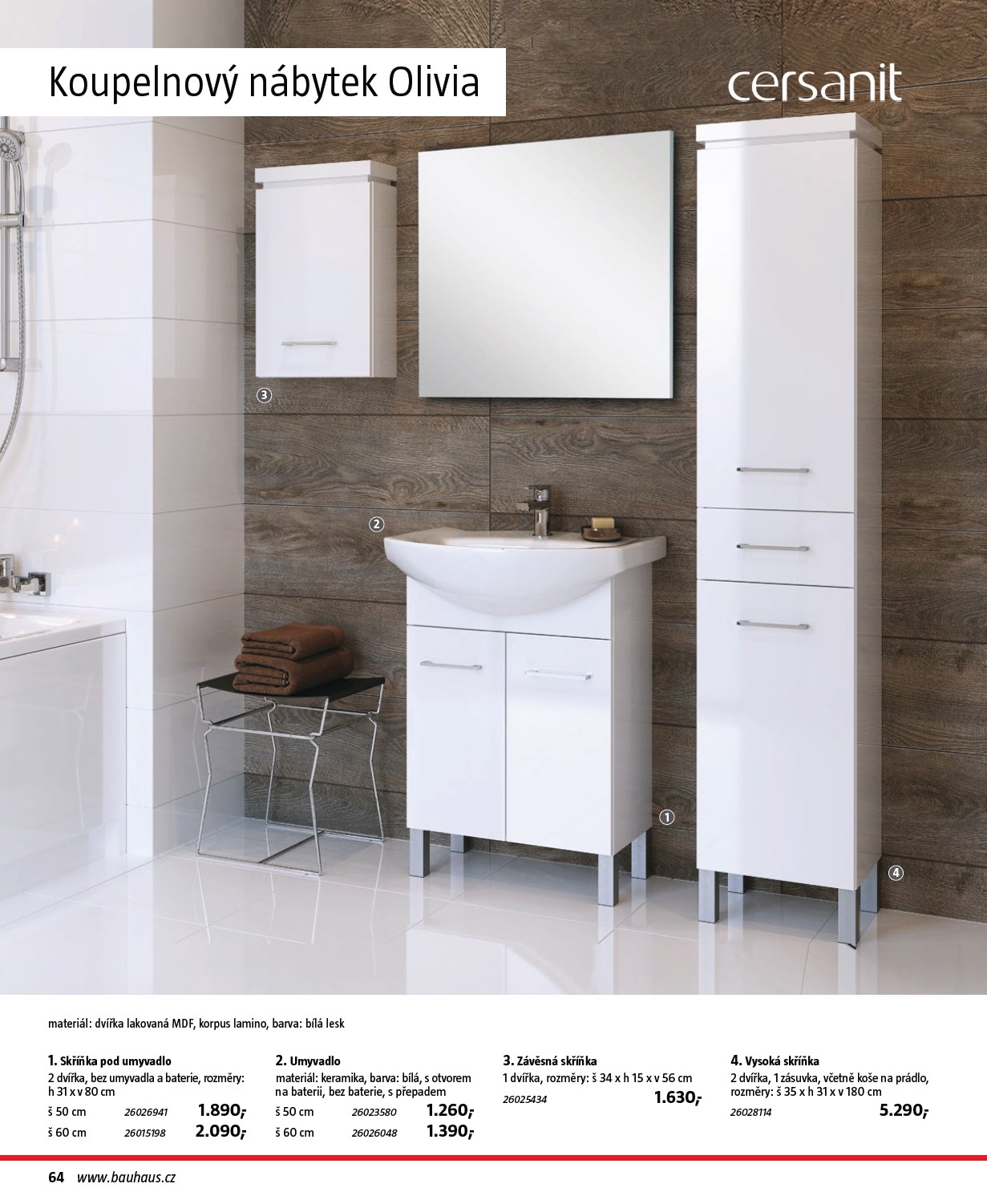 bauhaus - Aktuální Bauhaus - Katalog Sanita leták platný od středy 01.07.2026 do pátku 31.07.2026 - page: 64
