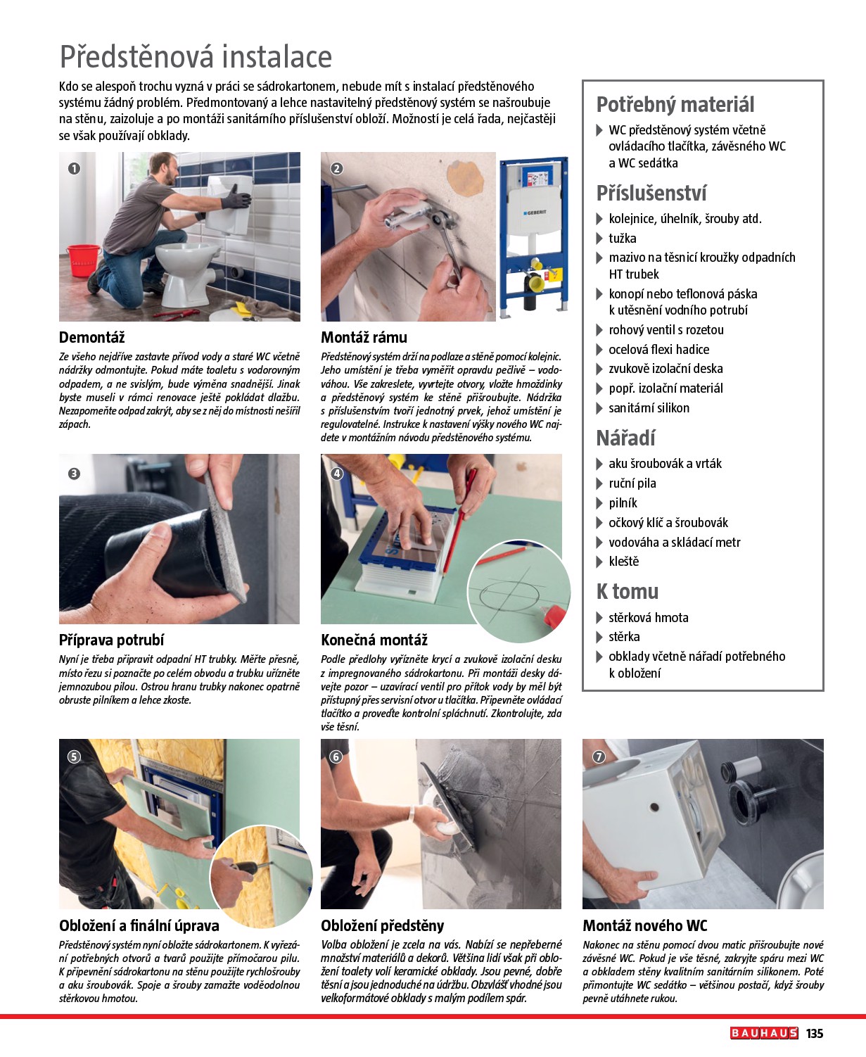 bauhaus - Aktuální Bauhaus - Katalog Sanita leták platný od středy 01.07.2026 do pátku 31.07.2026 - page: 135