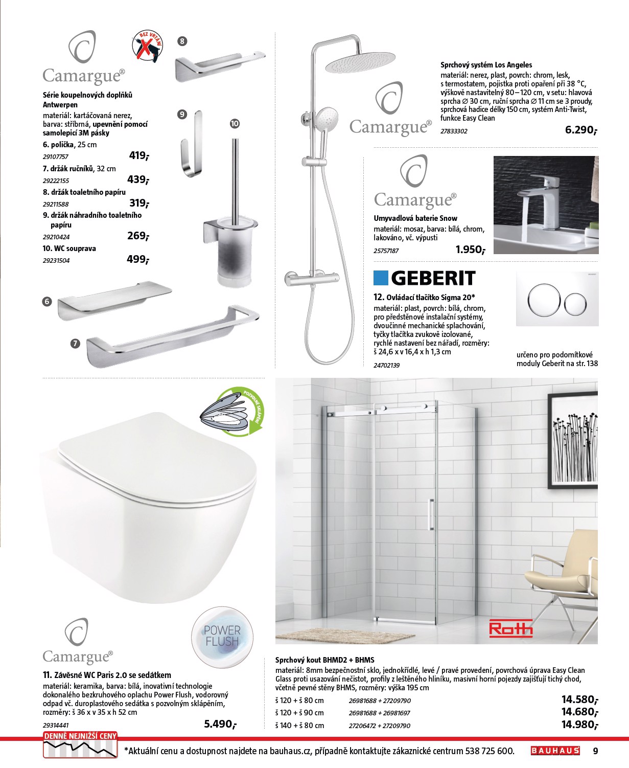 bauhaus - Aktuální Bauhaus - Katalog Sanita leták platný od středy 01.07.2026 do pátku 31.07.2026 - page: 9