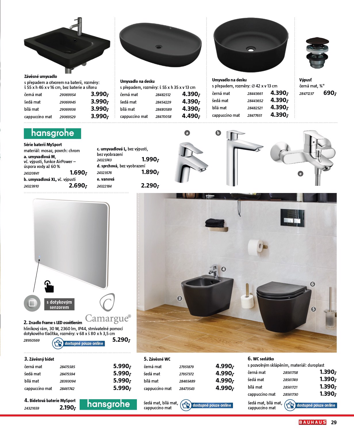 bauhaus - Aktuální Bauhaus - Katalog Sanita leták platný od středy 01.07.2026 do pátku 31.07.2026 - page: 29