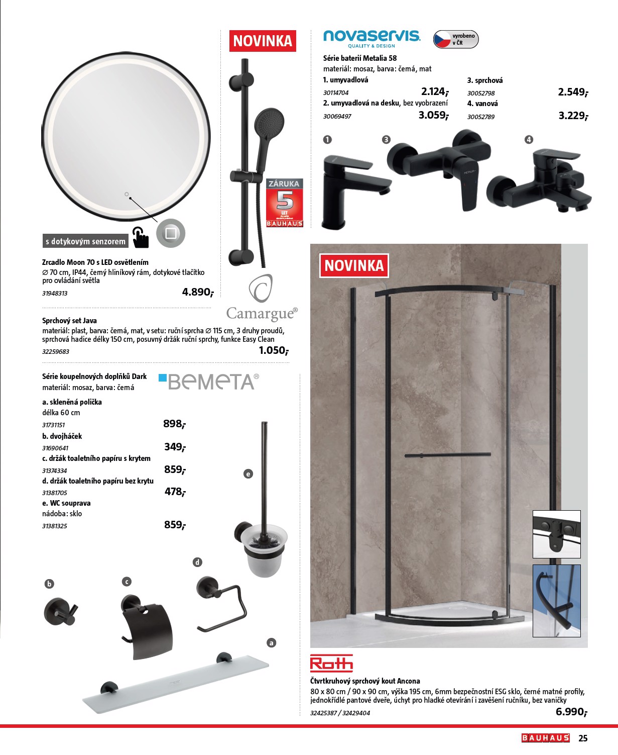 bauhaus - Aktuální Bauhaus - Katalog Sanita leták platný od středy 01.07.2026 do pátku 31.07.2026 - page: 25