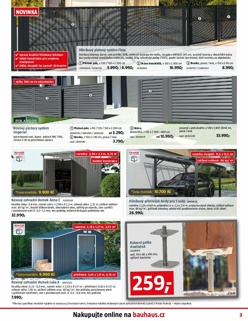 bauhaus - Leták Bauhaus od 01.08. do 04.09. - page: 3