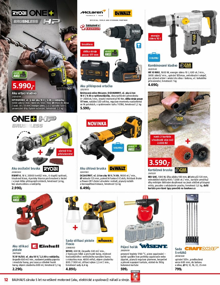 bauhaus - Leták Bauhaus od 01.08. do 04.09. - page: 12