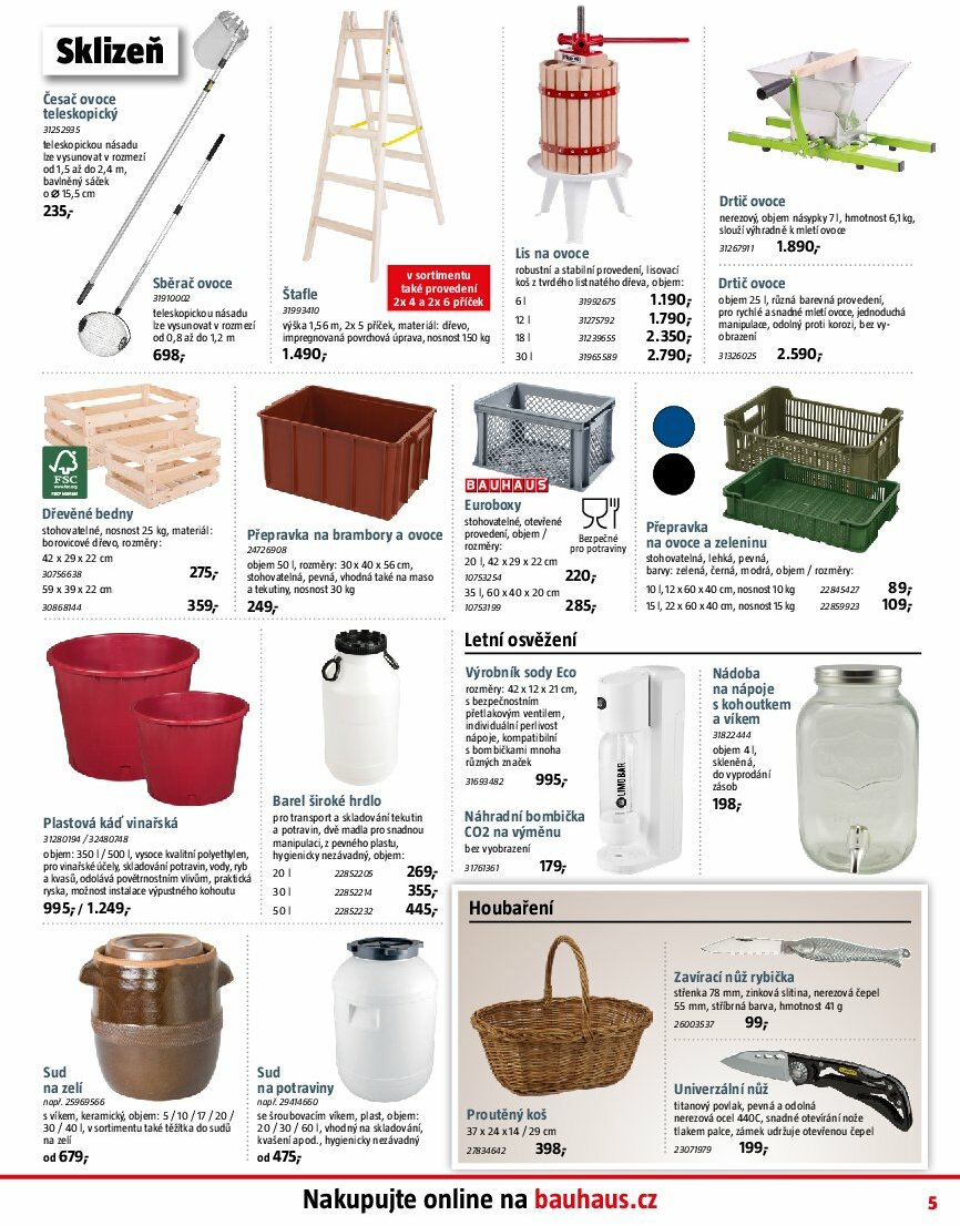 bauhaus - Leták Bauhaus od 01.08. do 04.09. - page: 5