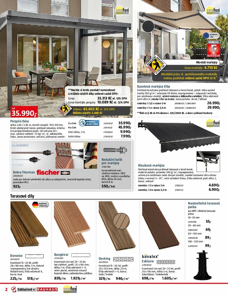 bauhaus - Leták Bauhaus od 01.08. do 04.09. - page: 2