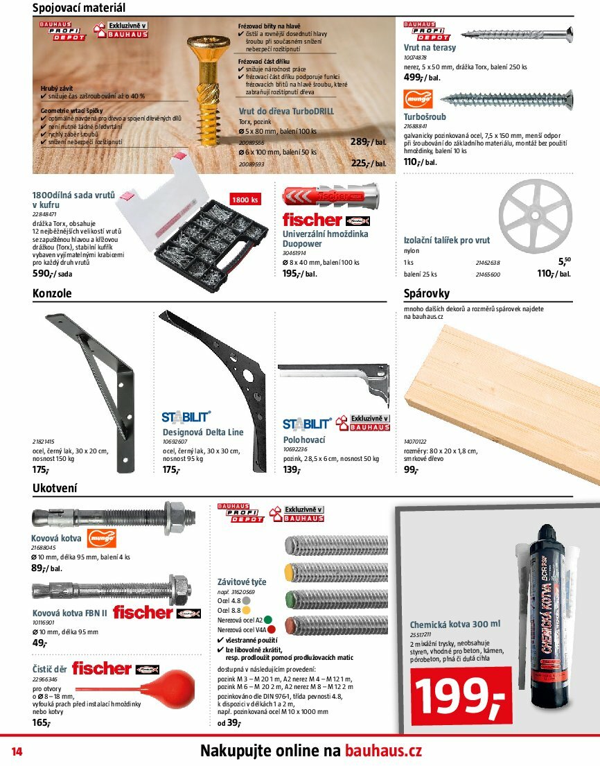 bauhaus - Leták Bauhaus od 01.08. do 04.09. - page: 14