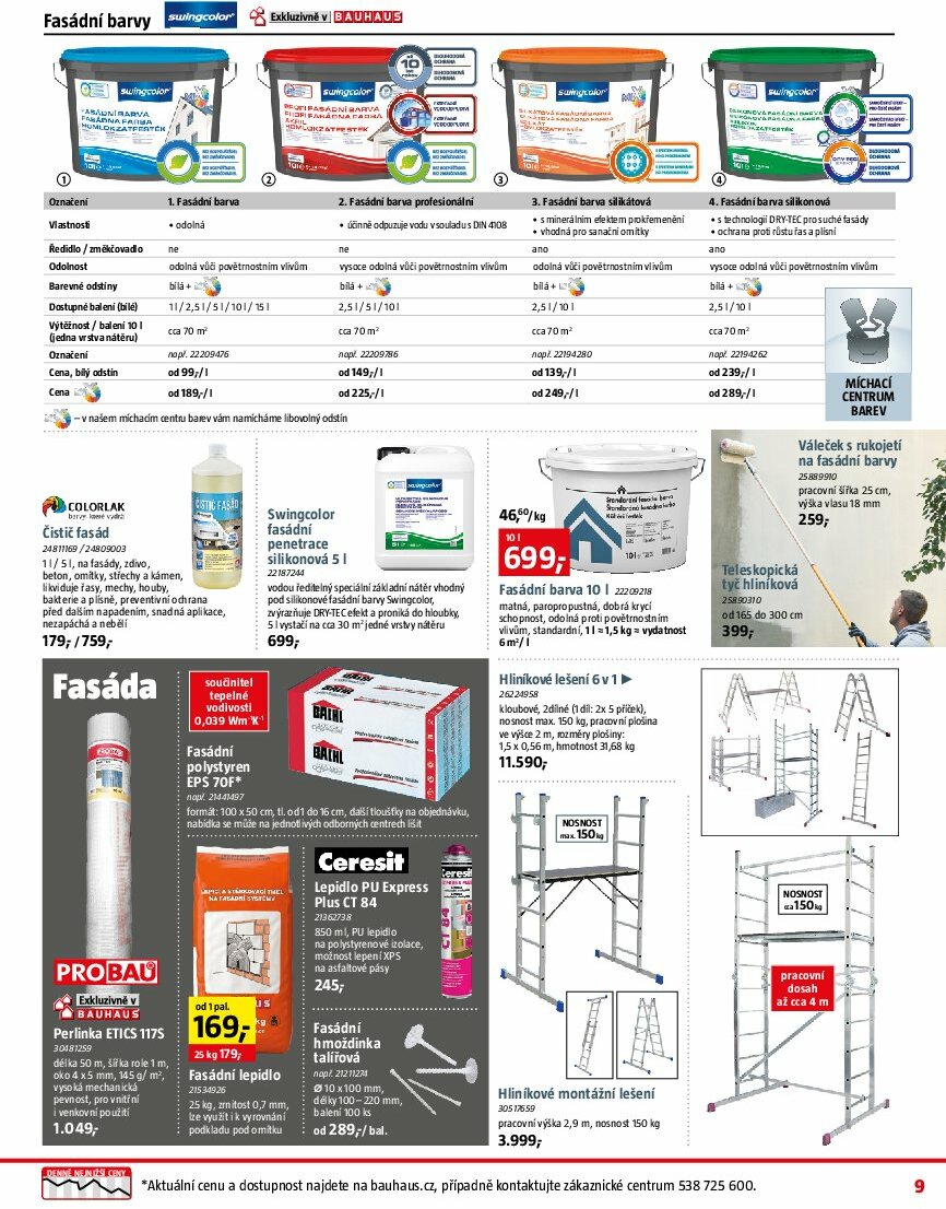 bauhaus - Leták Bauhaus od 01.08. do 04.09. - page: 9