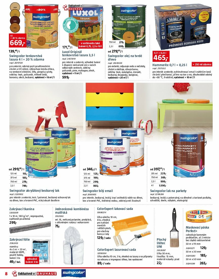bauhaus - Leták Bauhaus od 01.08. do 04.09. - page: 8