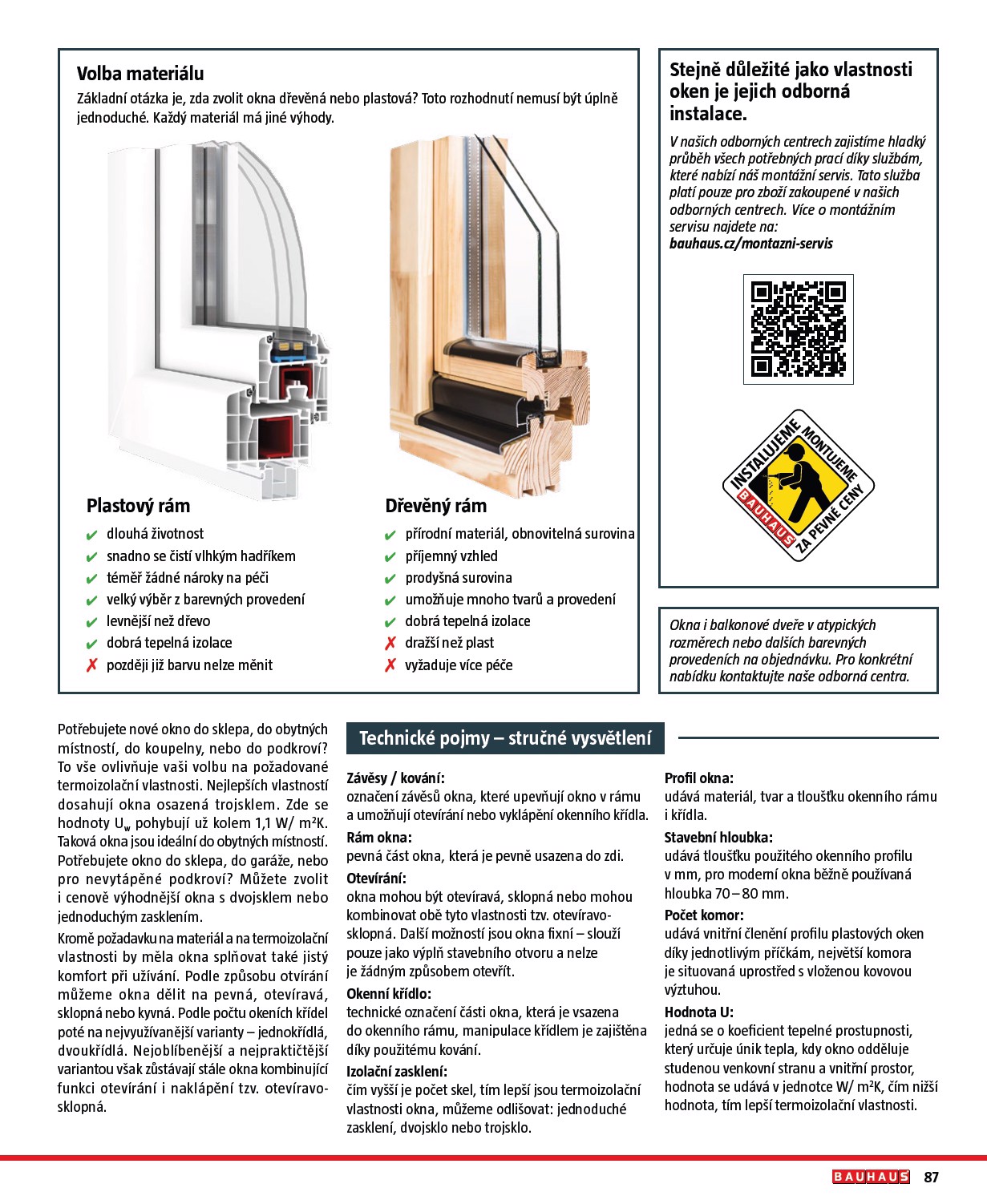 bauhaus - Leták Bauhaus - Katalog Stavební elementy od 19.08. do 31.12. - page: 87