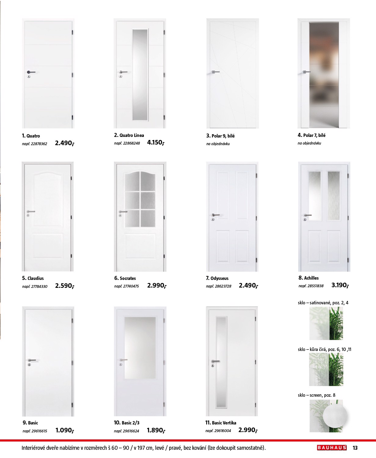 bauhaus - Leták Bauhaus - Katalog Stavební elementy od 19.08. do 31.12. - page: 13