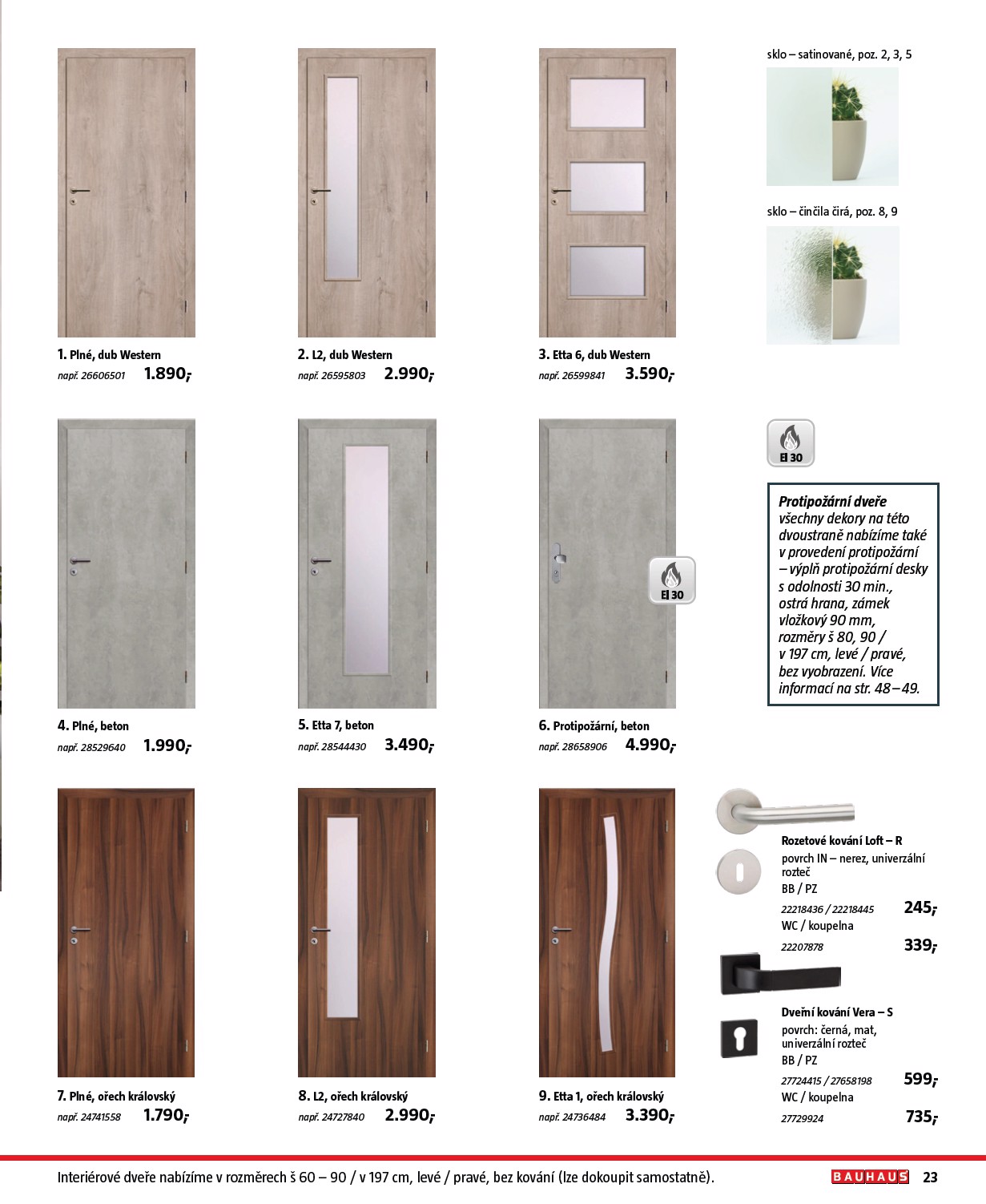 bauhaus - Leták Bauhaus - Katalog Stavební elementy od 19.08. do 31.12. - page: 23