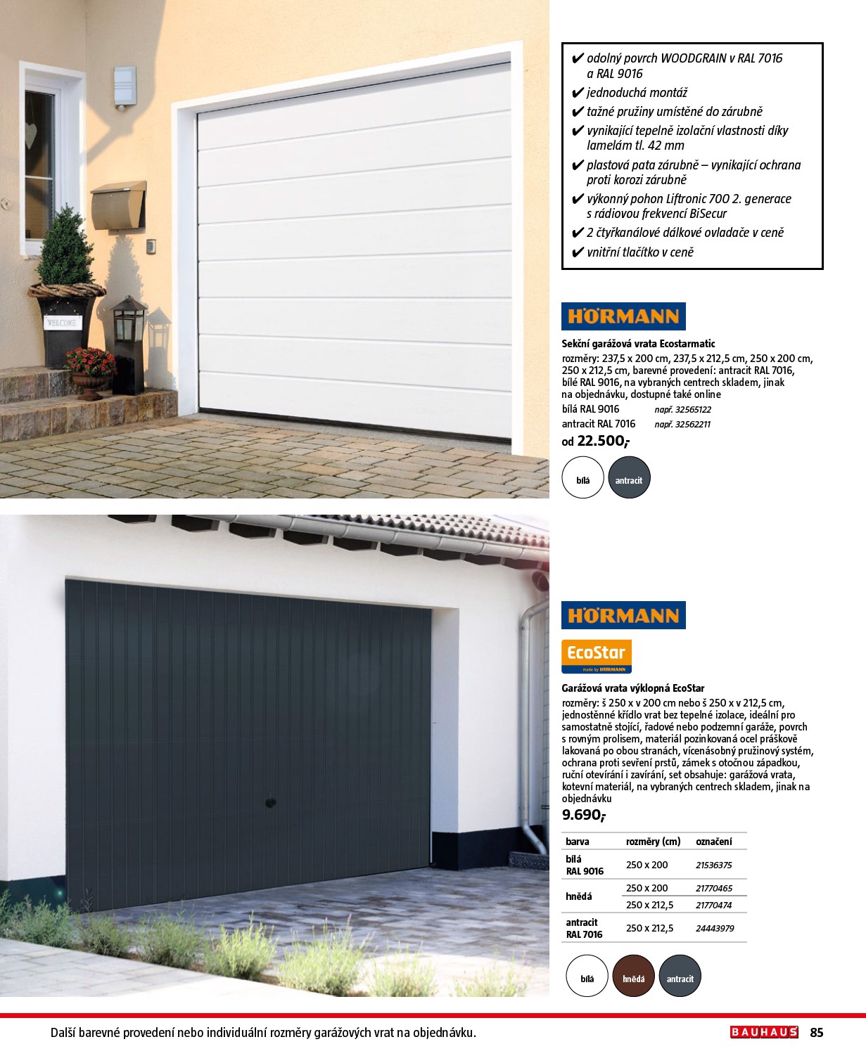 bauhaus - Leták Bauhaus - Katalog Stavební elementy od 19.08. do 31.12. - page: 85