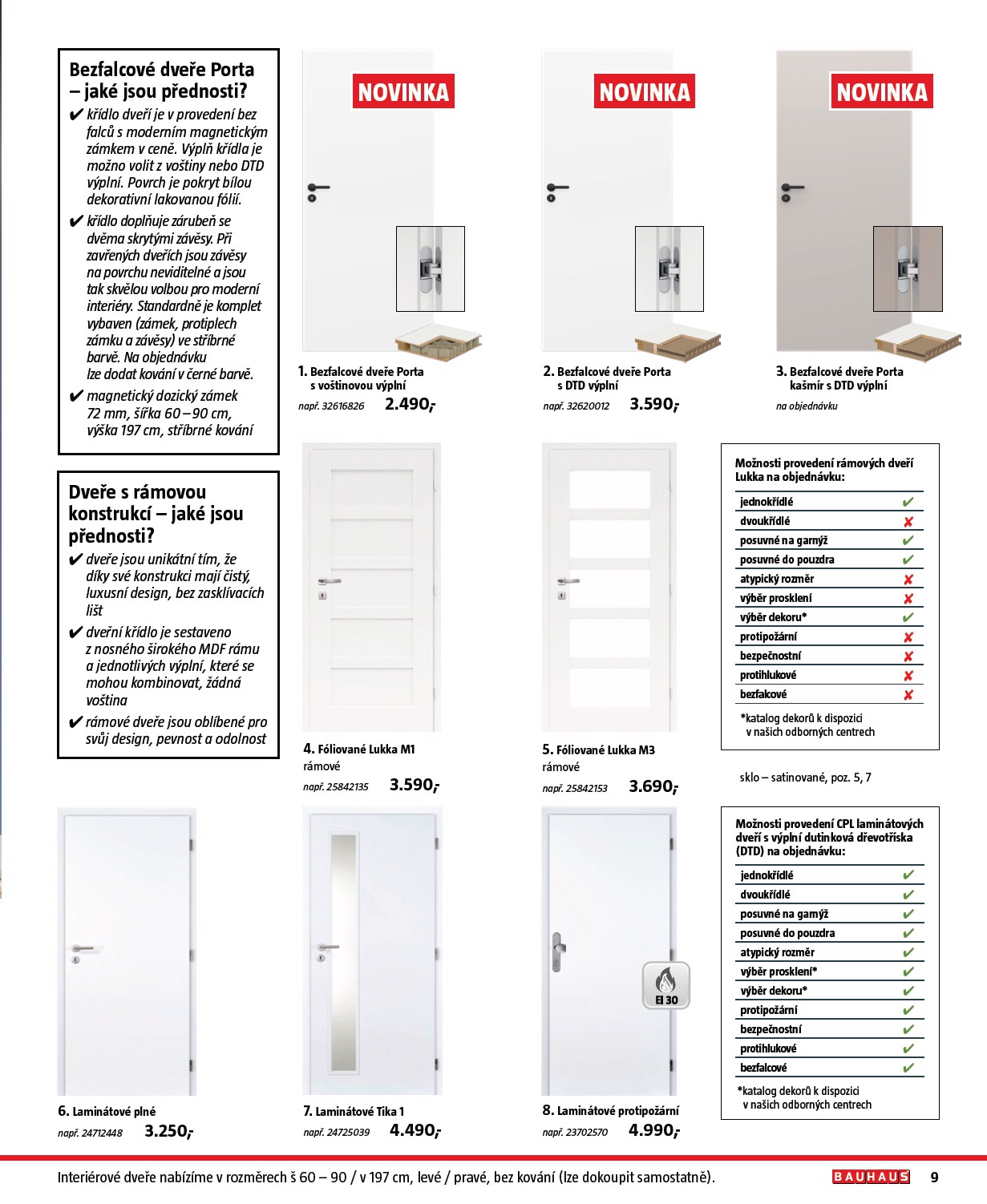 bauhaus - Leták Bauhaus - Katalog Stavební elementy od 19.08. do 31.12. - page: 9